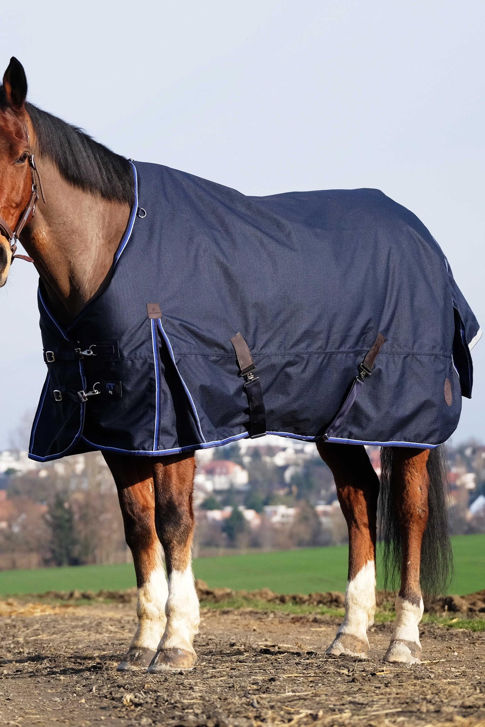 EQUITHÈME Classic 1200D Outdoordecke, 0 g Pferdedecken