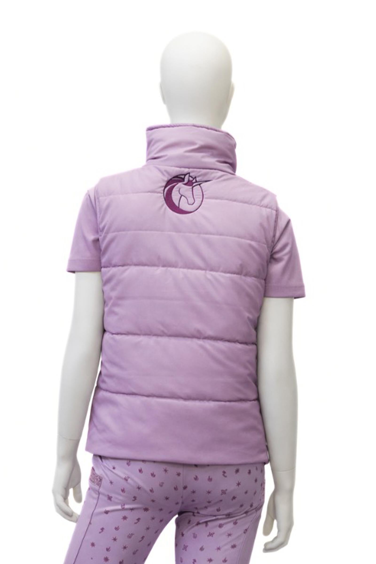Kavalkade Unicorn Academy Kids´ Light Padded Vest With Glitter Kids Apparel