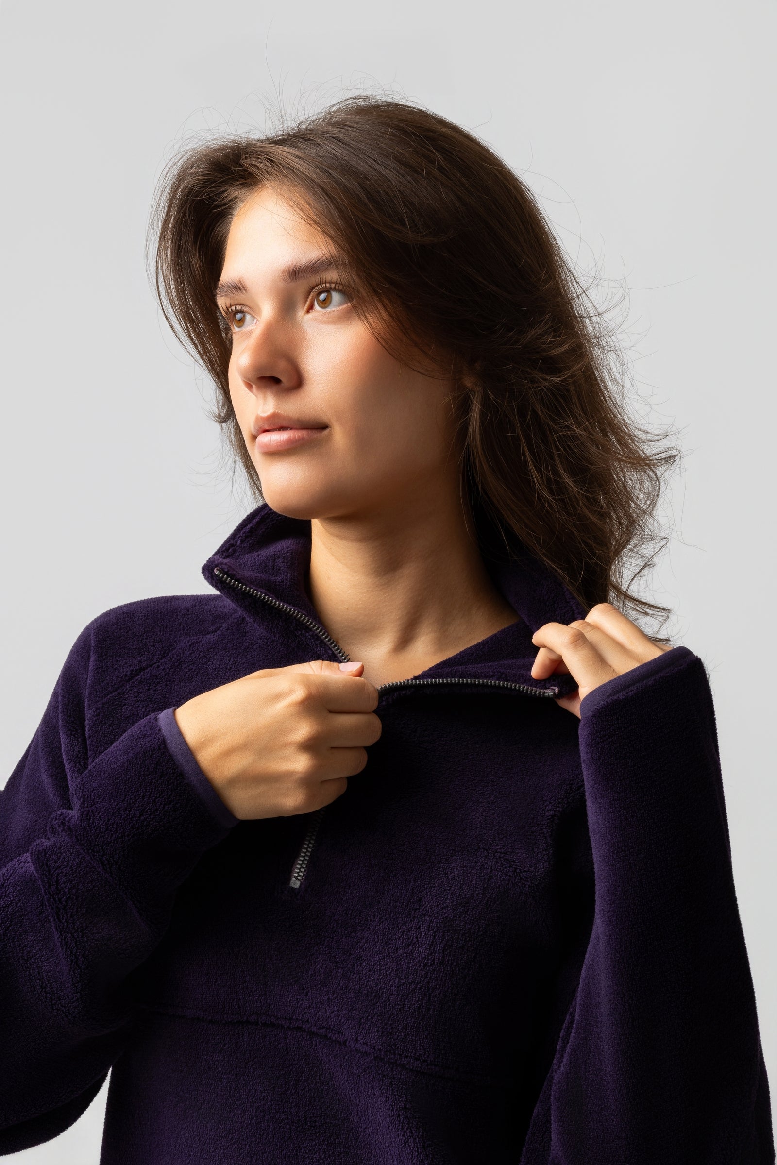 Horze Frieda Women's Anorak Fleece Sweater Women’s Riding Clothing