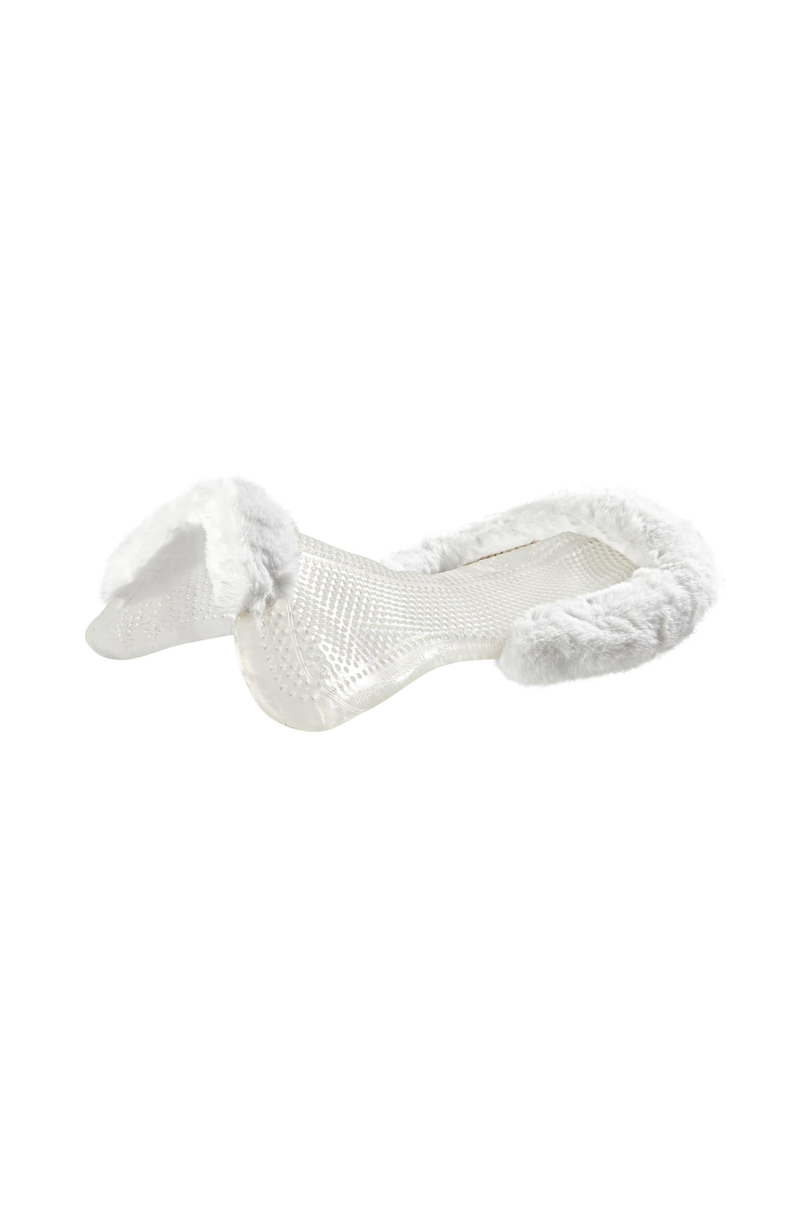 Acavallo Gel Anti-Rutsch Classic mit Schaffell Ausschnitt flach Schabracken