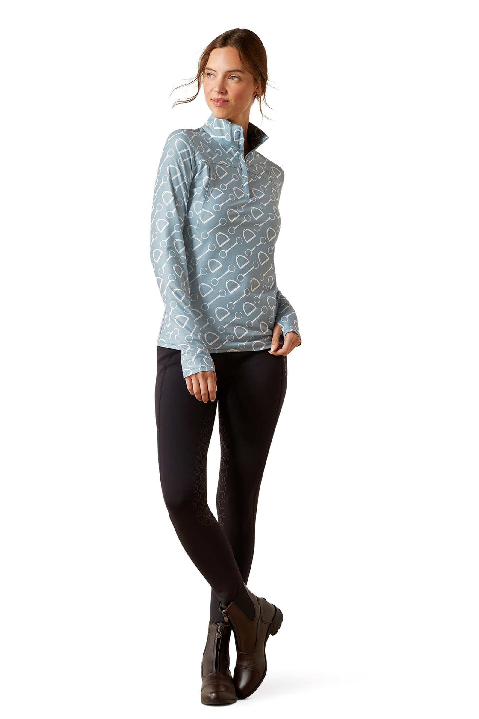 Ariat Lowell 3.0 Women´s 1/4 Zip Baselayer Shirt Women’s Riding Clothing