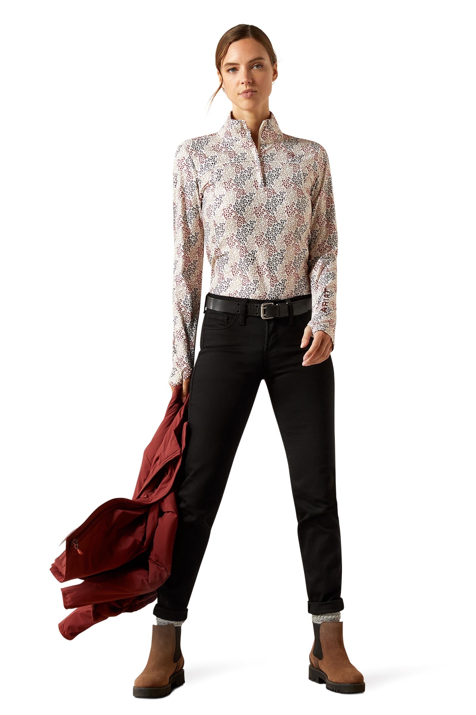 Ariat Lowell 3.0 Women´s 1/4 Zip Baselayer Shirt Women’s Riding Clothing