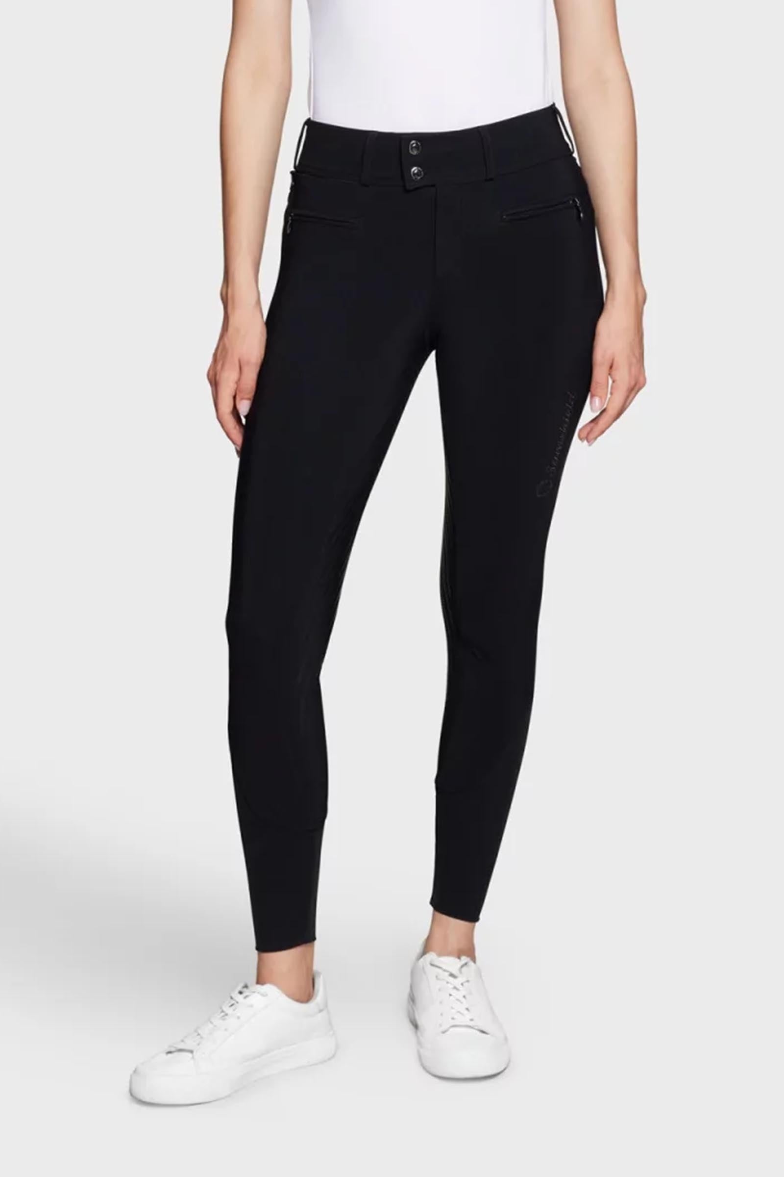 Samshield Clara Women´s Full Grip Breeches With Swarovski Trimming Womens Breeches