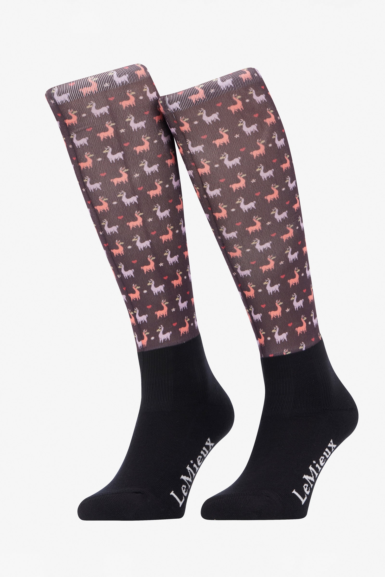 LeMieux Llamas Footsie Socken Kniestrümpfe & Reitsocken