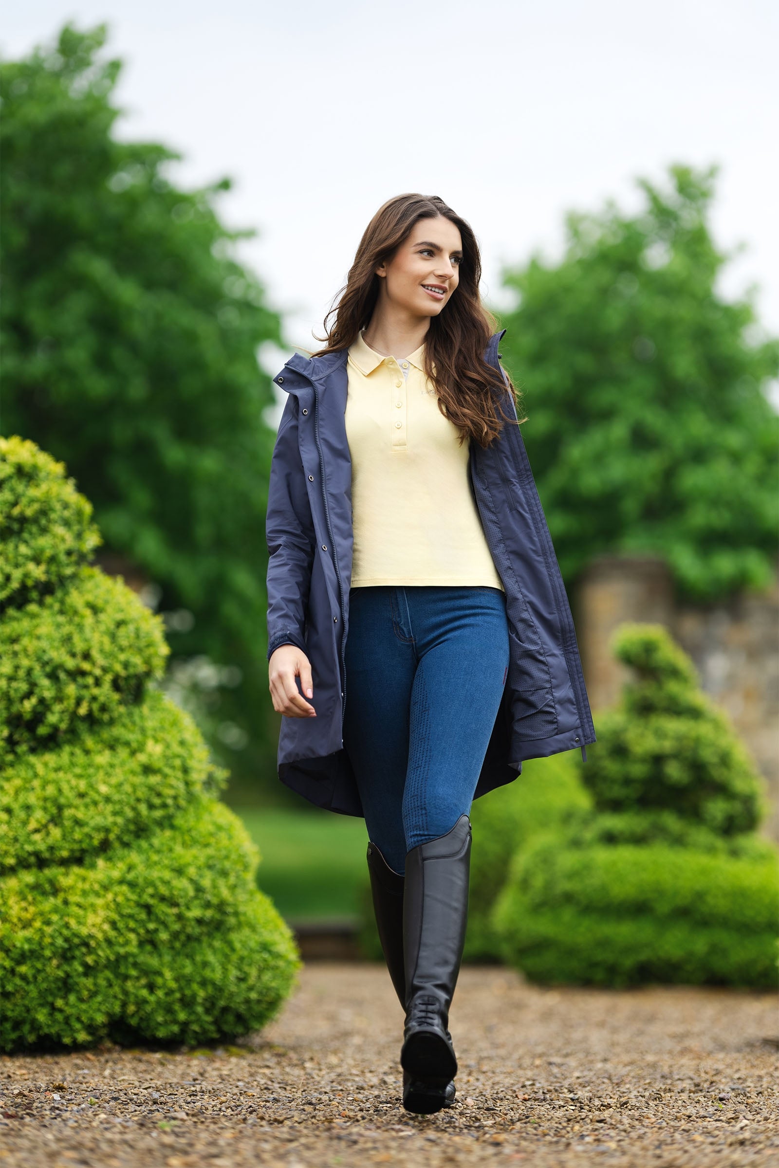 LeMieux Grace Women's Long Rain Jacket Women’s Riding Clothing