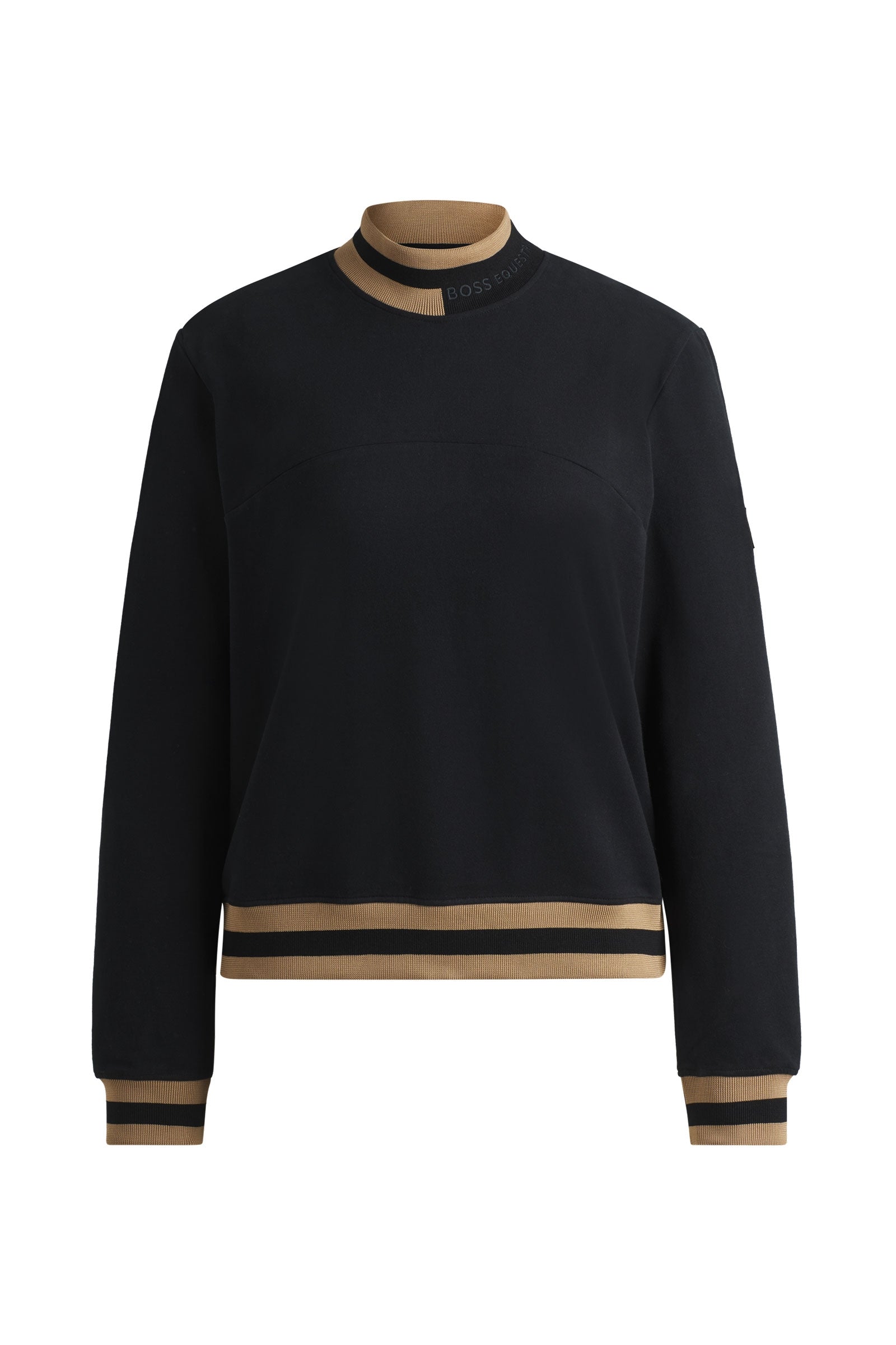 BOSS Equestrian Boss Kim Damen-Sweater mit Stehkragen Damen Reitbekleidung