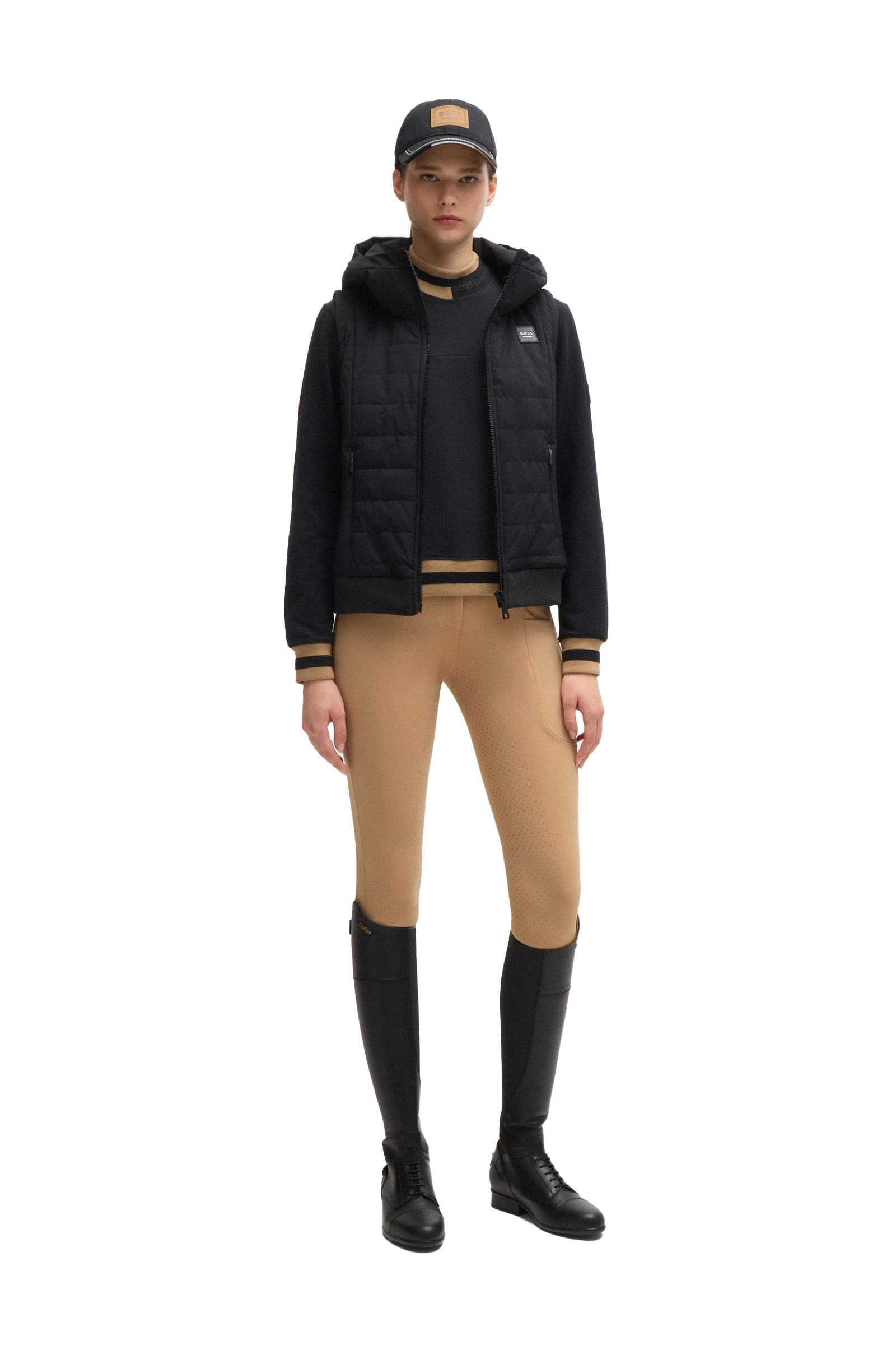 BOSS Equestrian Boss Kim Women´s Sweater With Stand-up Collar Women’s Riding Clothing