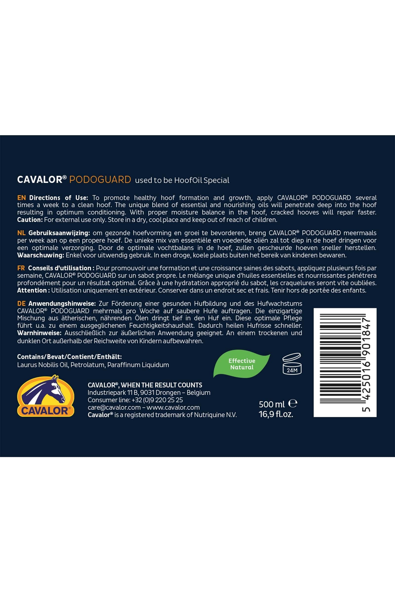 Cavalor Podoguard, 500ml Horse Health Care