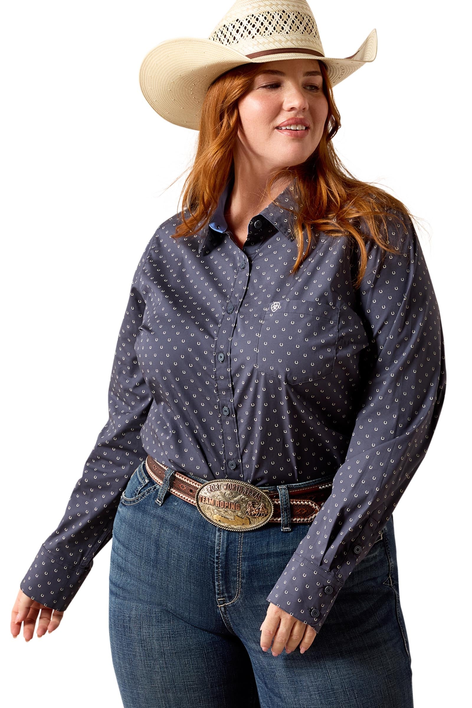 Ariat Kirby Stretch Damen Westernshirt Damen Reitbekleidung