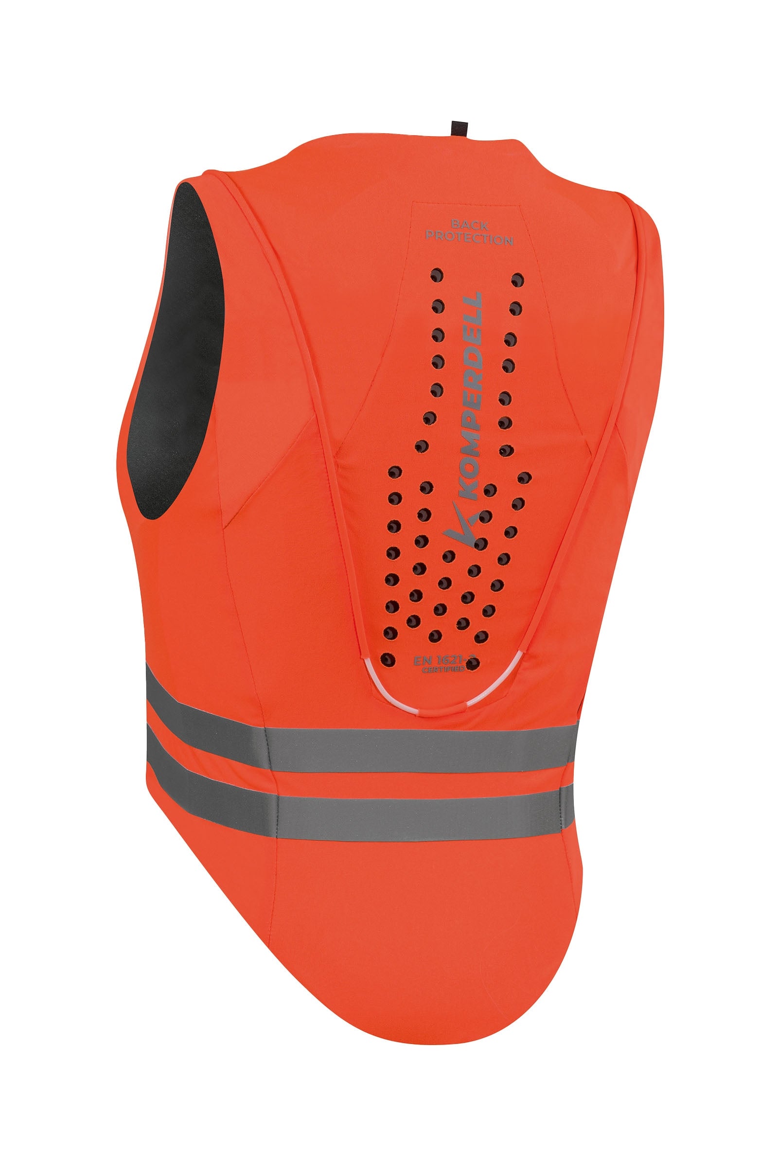 Komperdell Ballistic High Visibility FlexFit Back Protector, reversible Safety Equipment