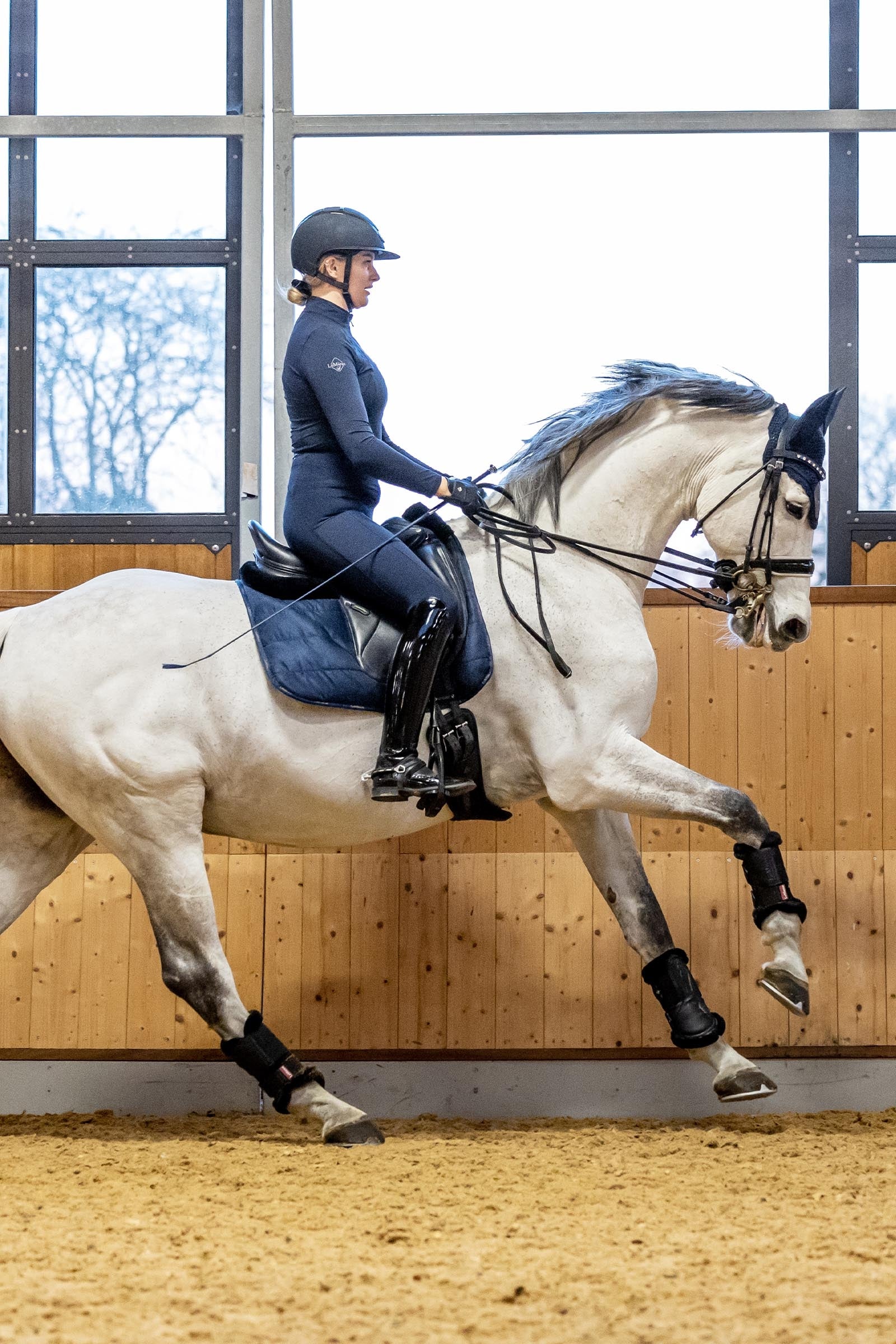 LeMieux Suede Dressage Work Pad Saddle Pads