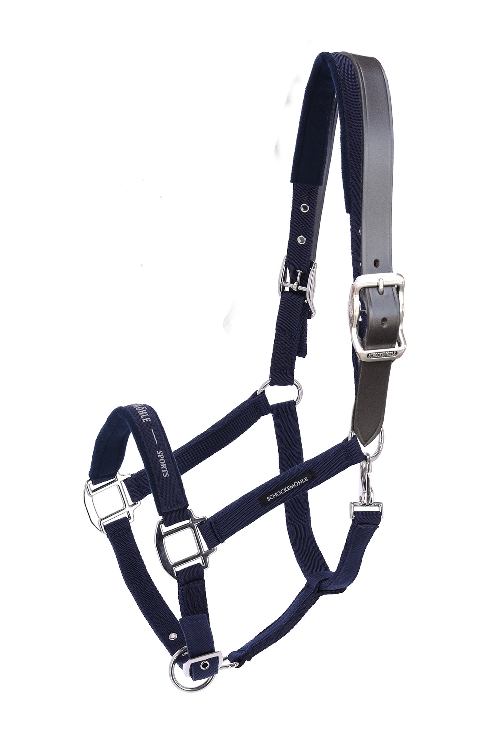 Schockemöhle Sports Memphis II Halfter mit zusätzlichem Sicherheits Genickriemen Halfter & Stricke