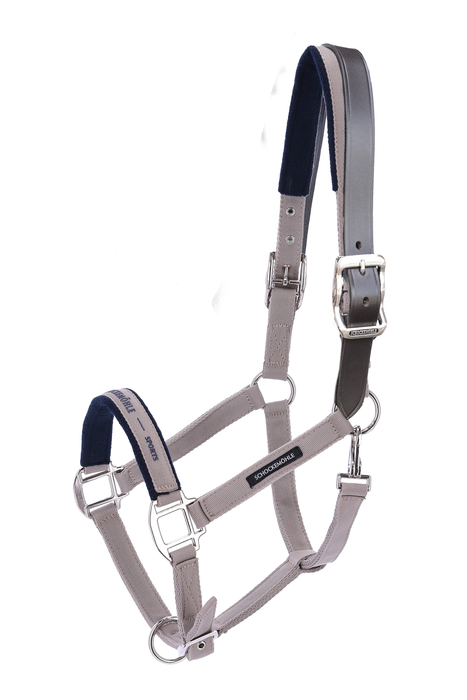 Schockemöhle Sports Memphis II Halfter mit zusätzlichem Sicherheits Genickriemen Halfter & Stricke