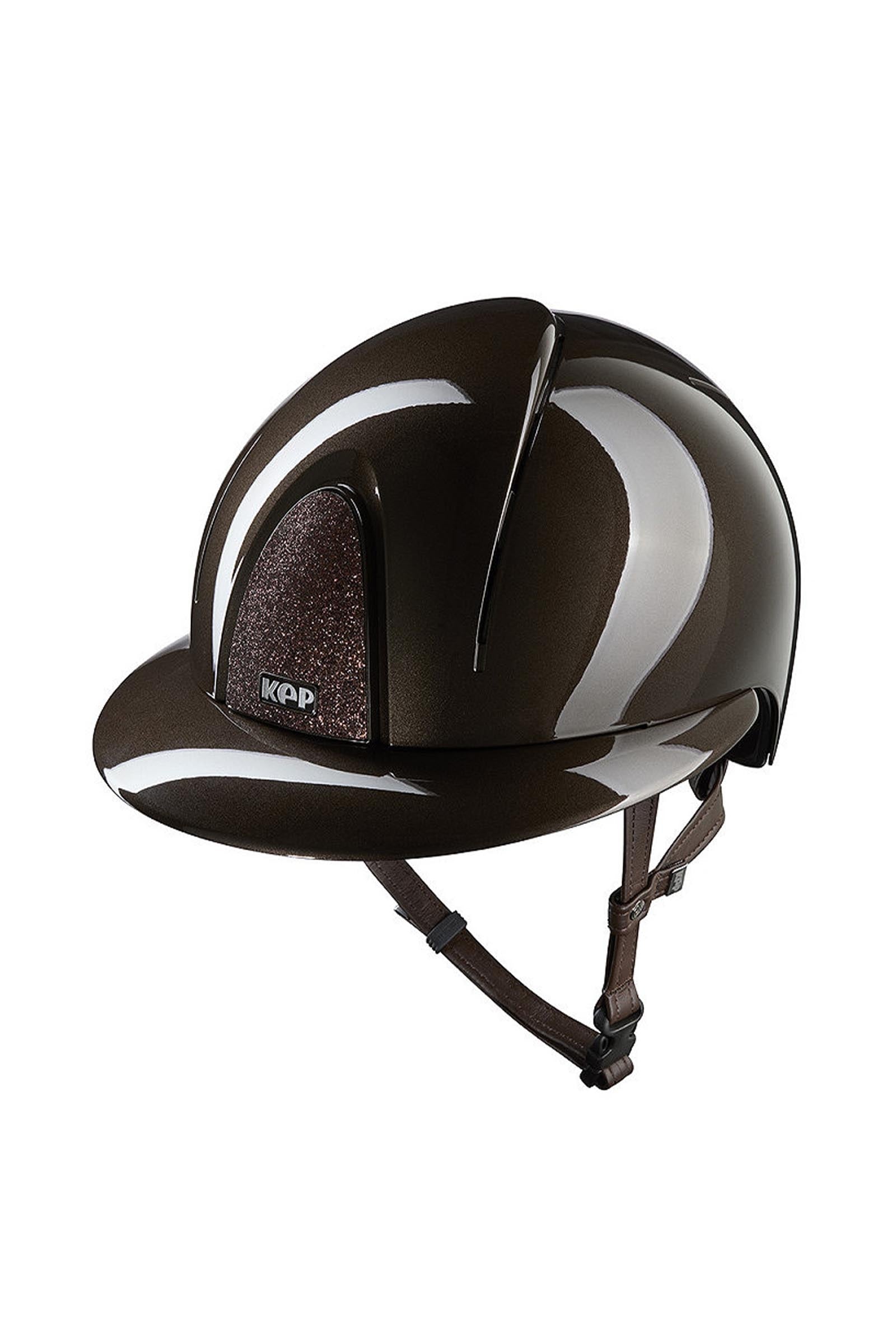 KEP Helmets KEP NOVA ABS Metal Polish/Star Polo Riding Helmet Reithelme & Sicherheitswesten