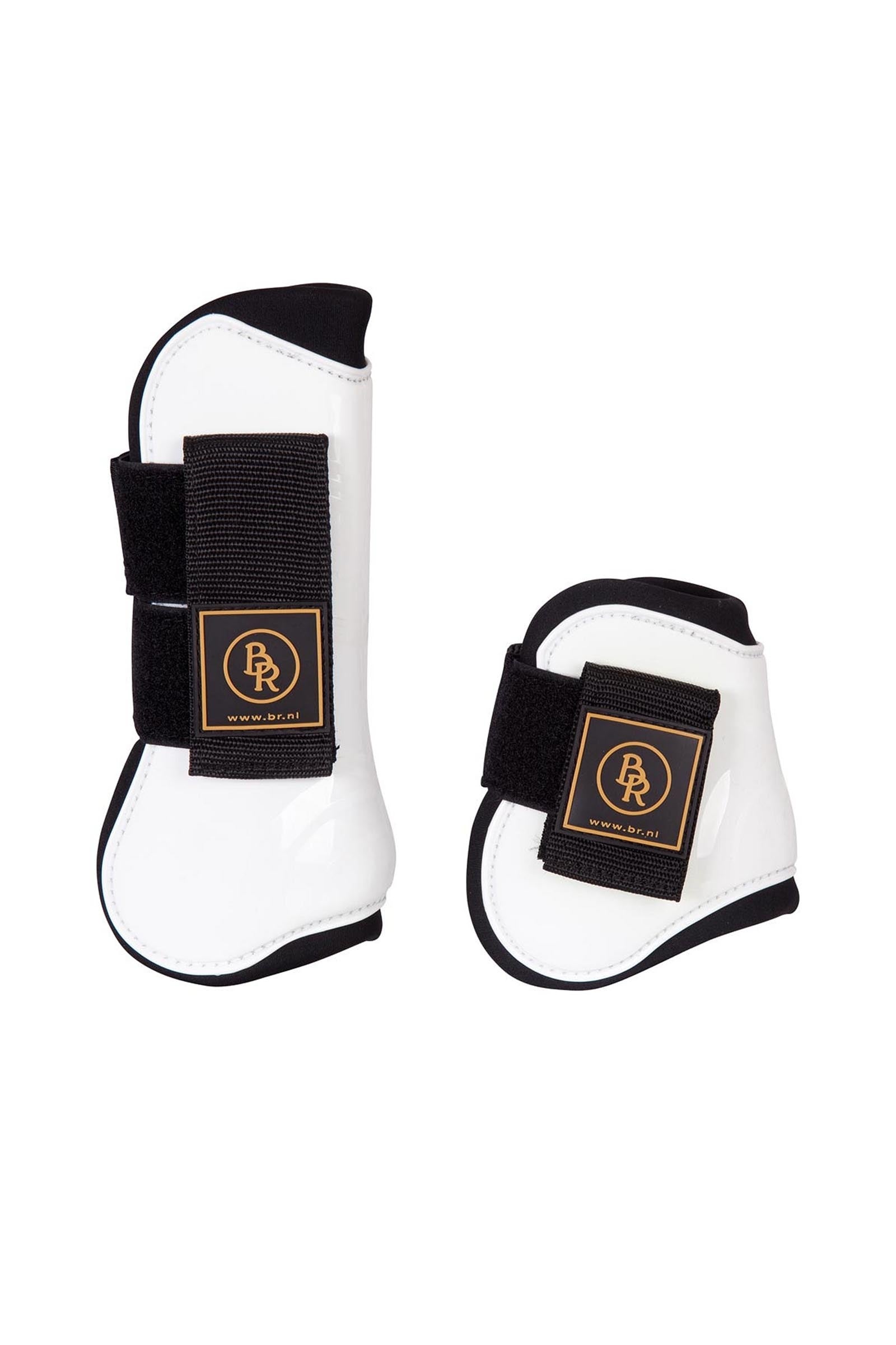 BR Pro Tech Neopren Gamaschen und Streichkappen Set Leg Protection & Hoof Protection for Horses