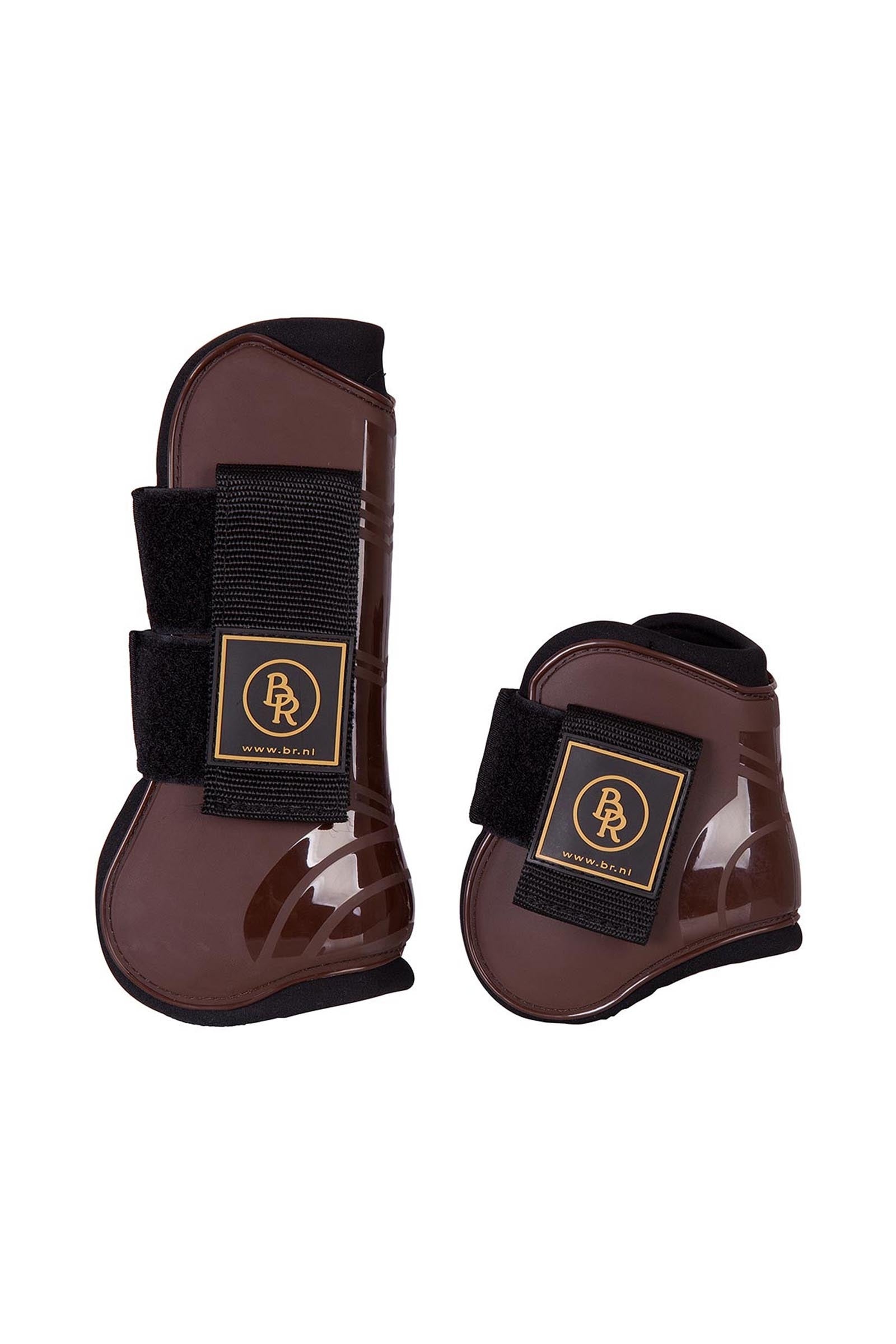 BR Pro Tech Neopren Gamaschen und Streichkappen Set Leg Protection & Hoof Protection for Horses