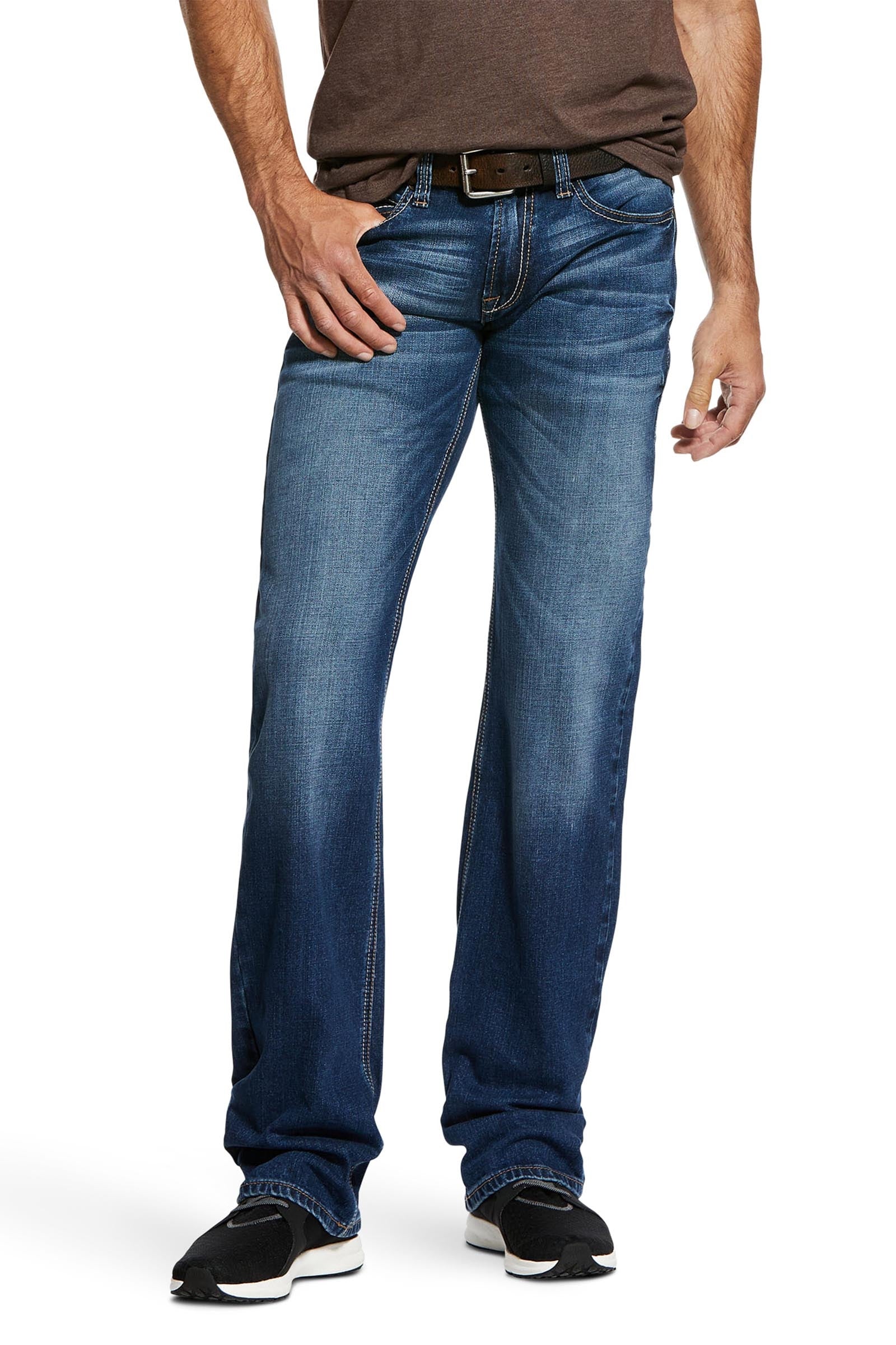 Ariat Nassau M7 Rocker Herrenjeans mit geradem Bein Herren Reitbekleidung