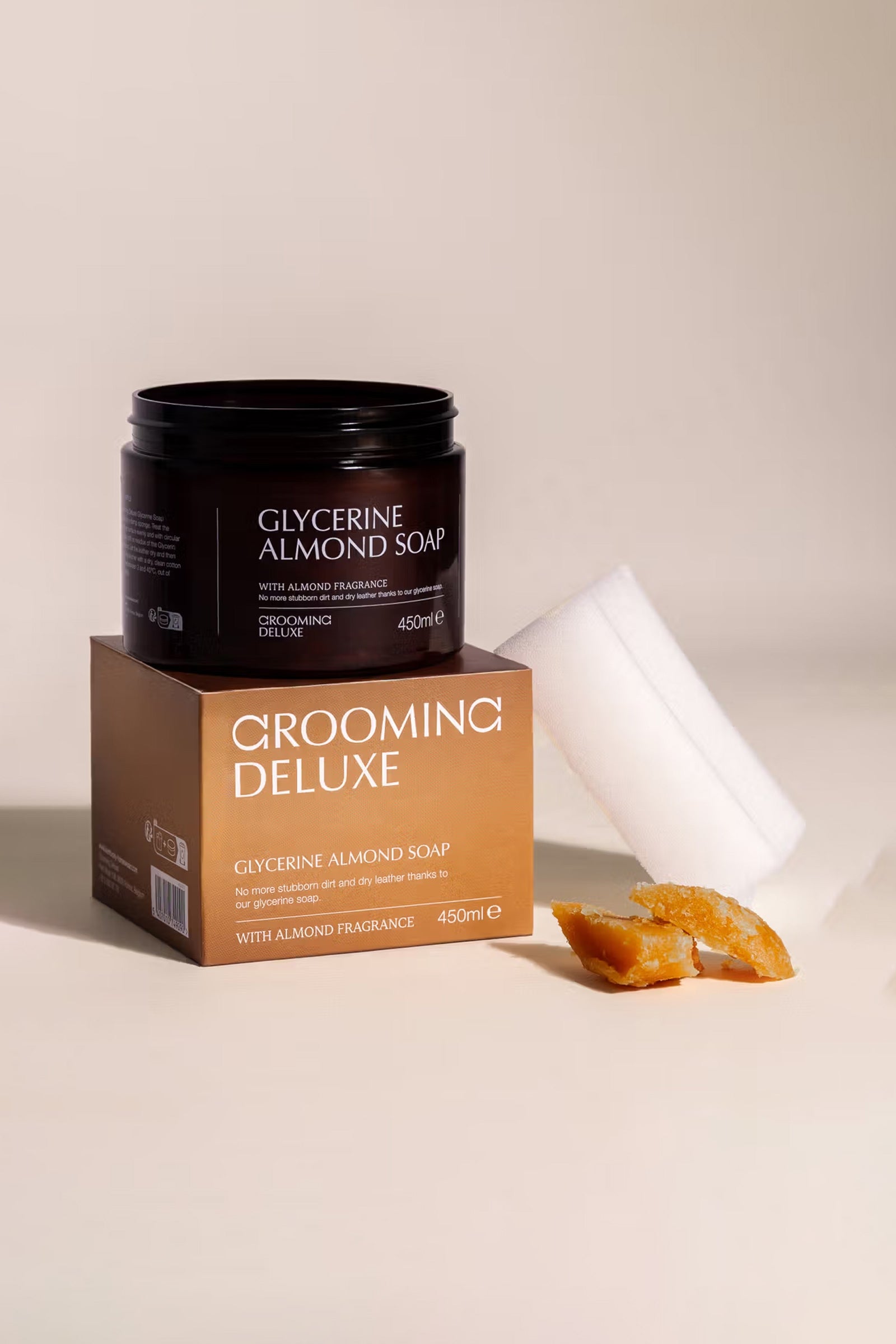 Grooming Deluxe Glycerin-Mandelseife, 450 ml Pflege
