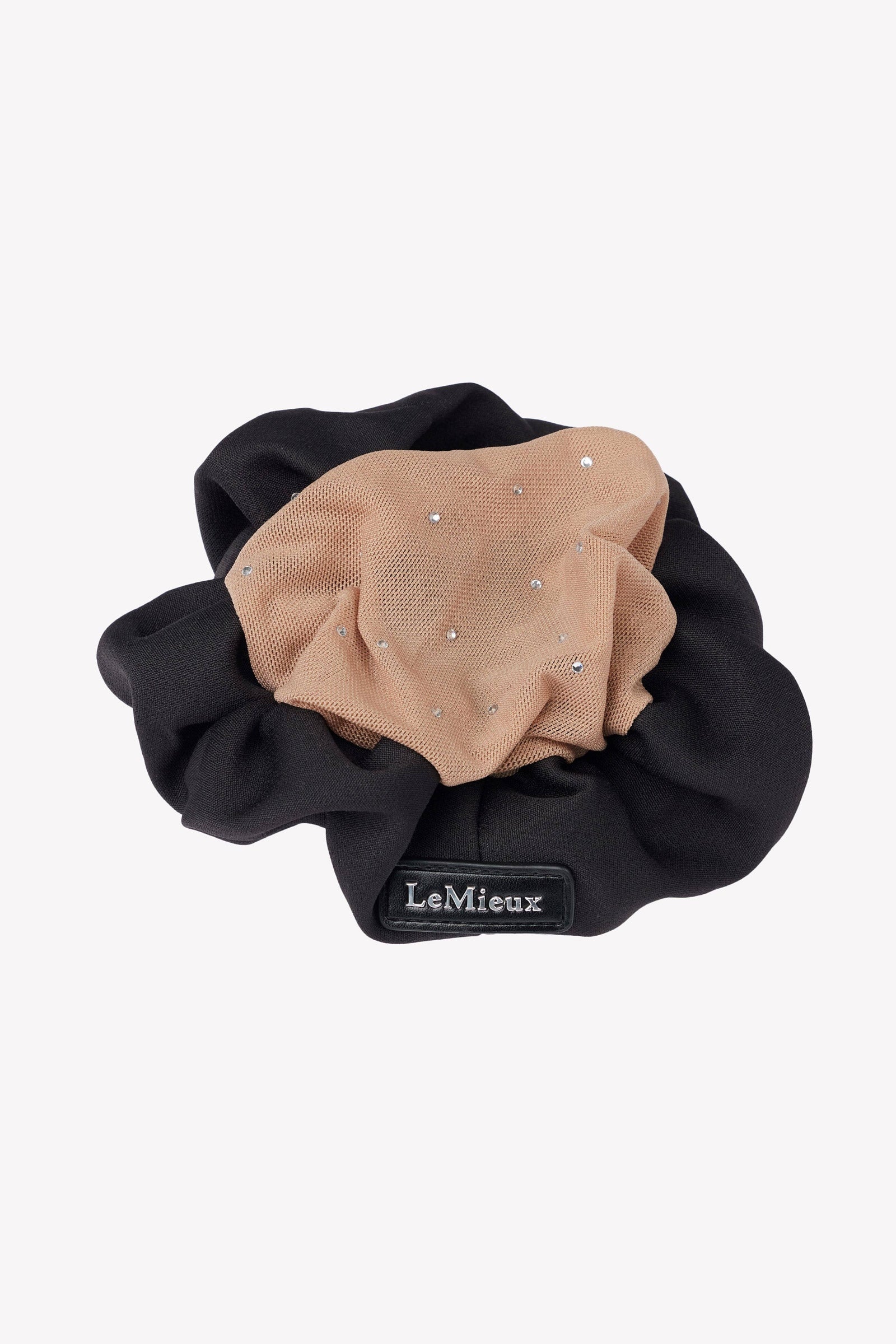 LeMieux Haargummi mit Kristallen und Haarnetz Damen Reitbekleidung