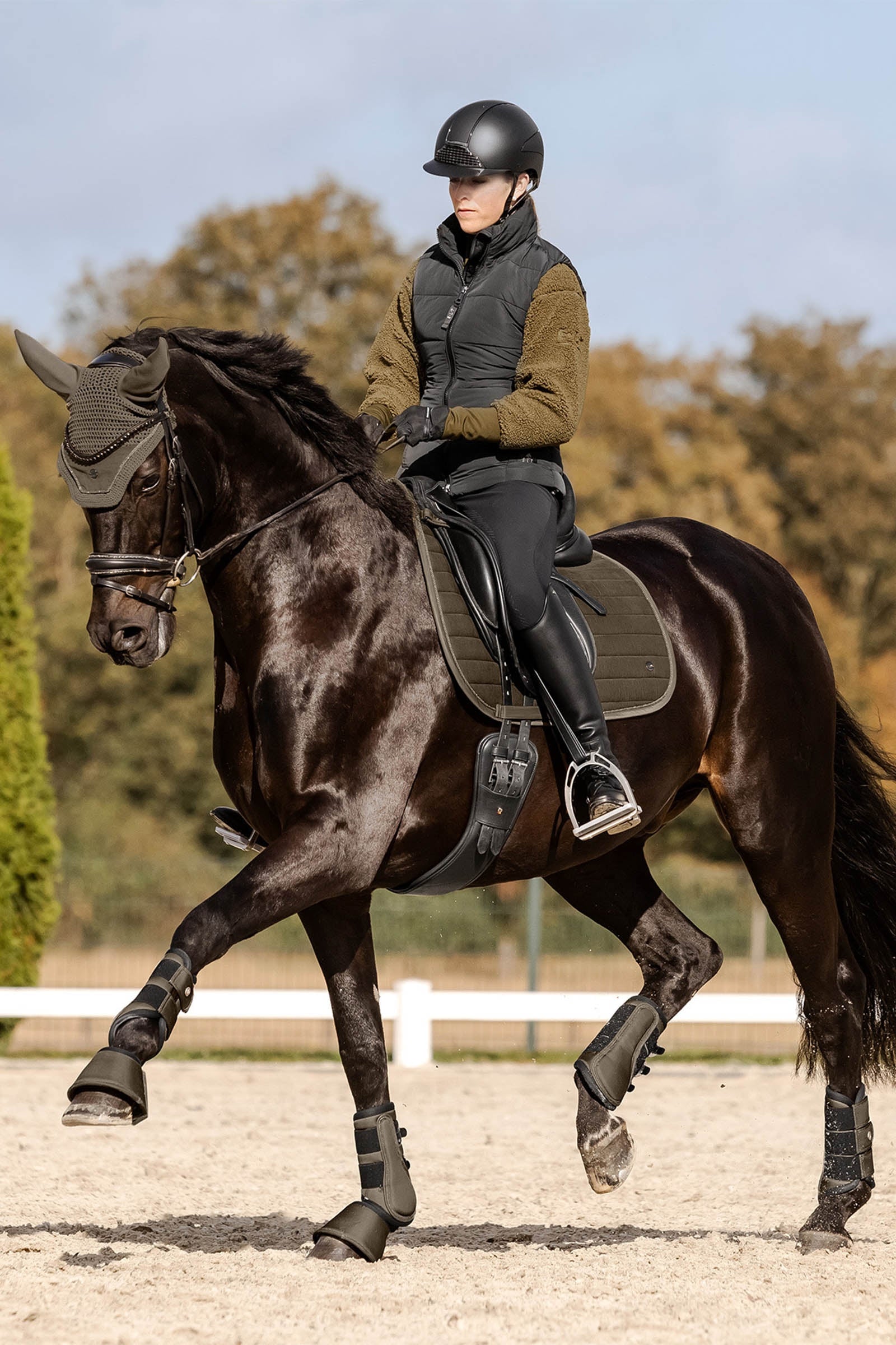 Waldhausen Comfort Fit Tendon Boots Leg Protection & Hoof Protection for Horses