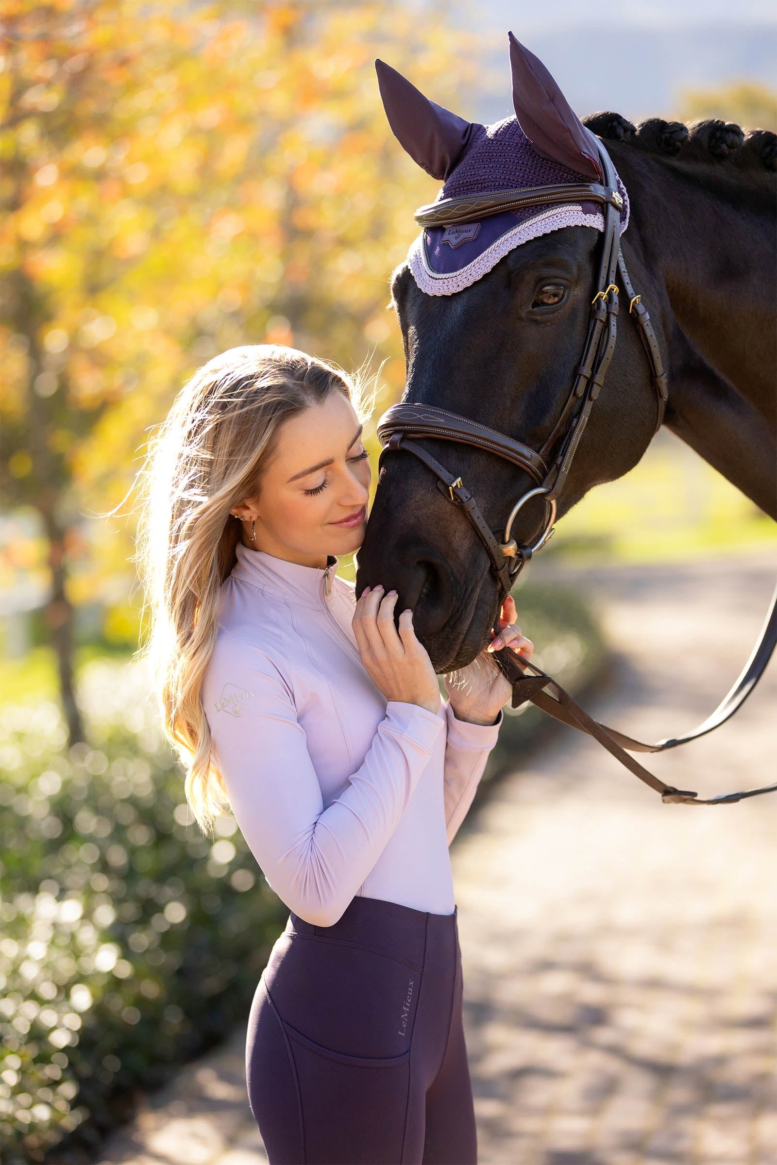 LeMieux Loire Fly Hood Saddle Pads