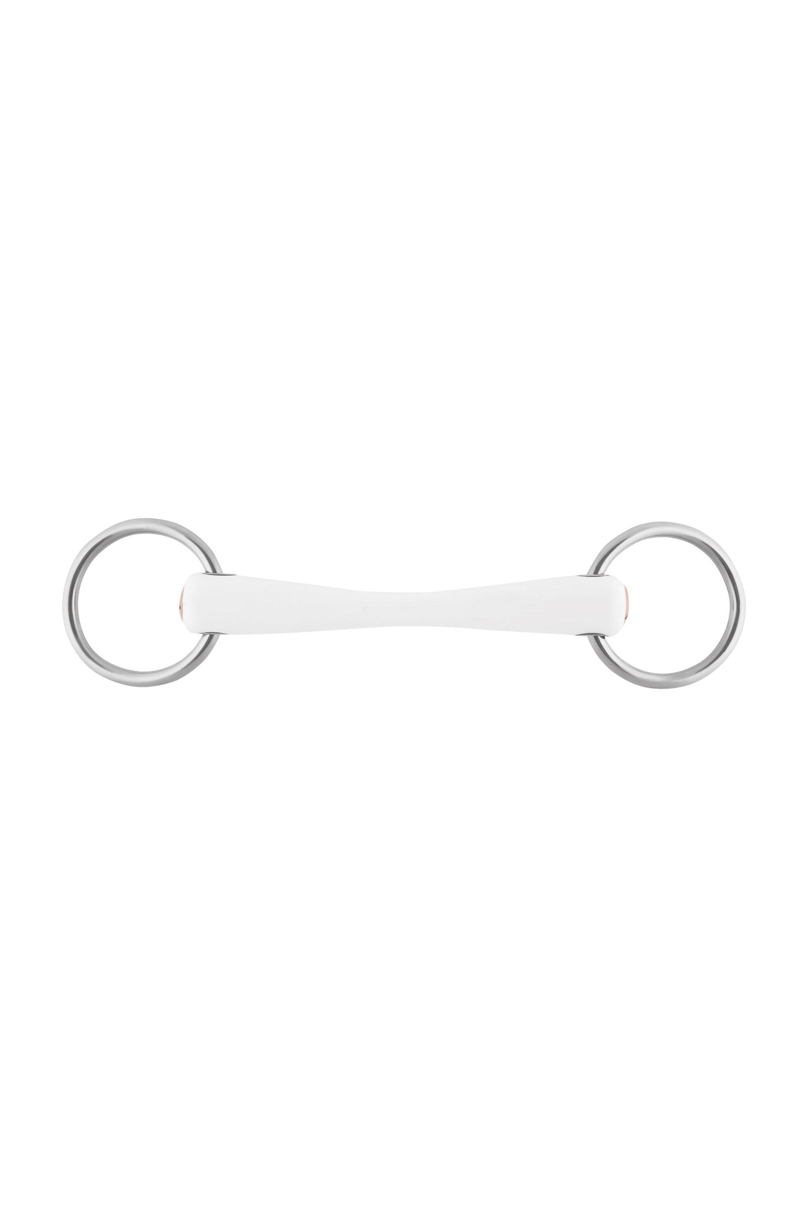 Sprenger Nathe Standard Snaffle, Mullen Mouth 20mm, 55mm Ring, Thermoplastic Horse Bits