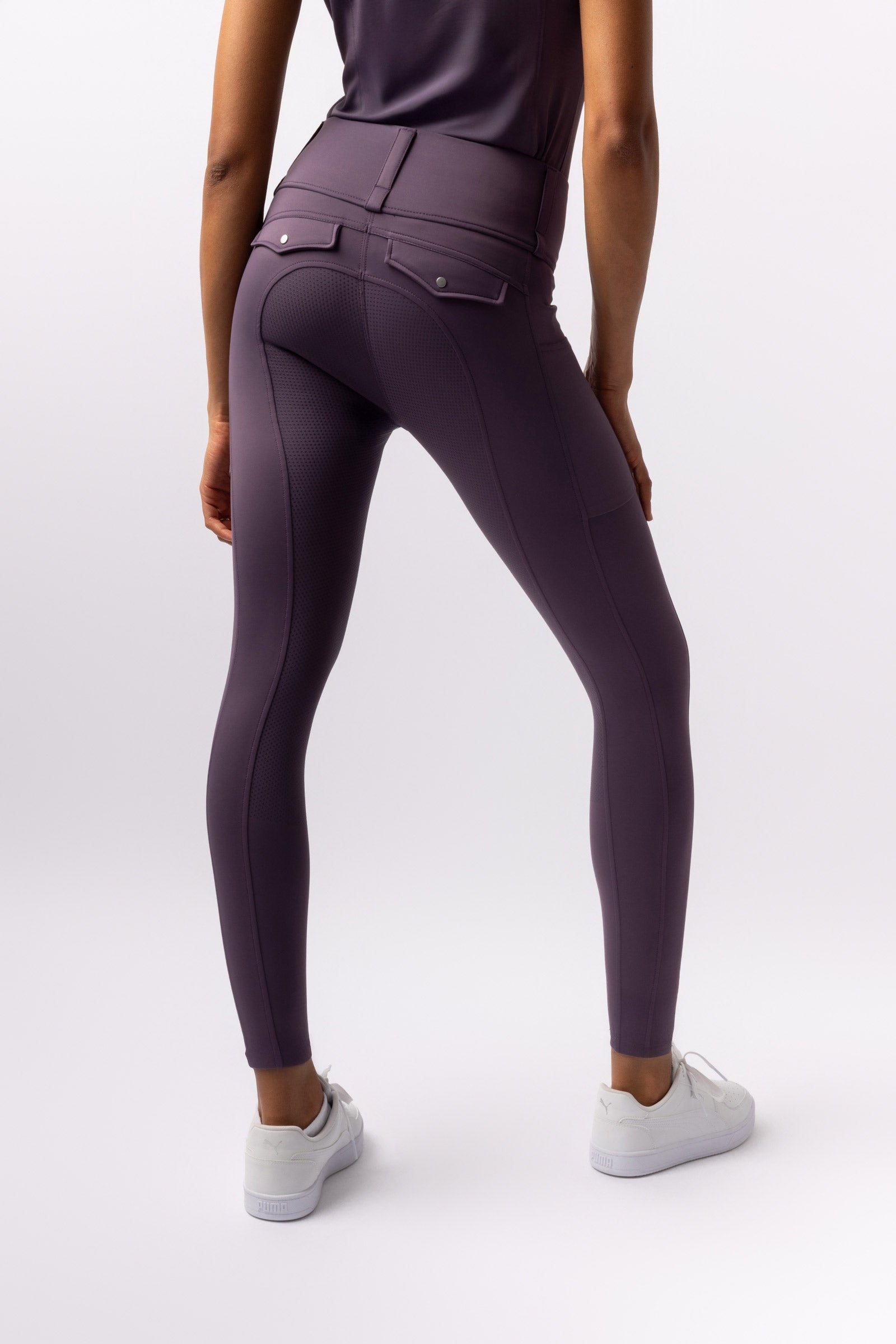 Horze Damenreitleggings Anya mit Vollbesatz aus Silikon UPF 50+ Womens Breeches