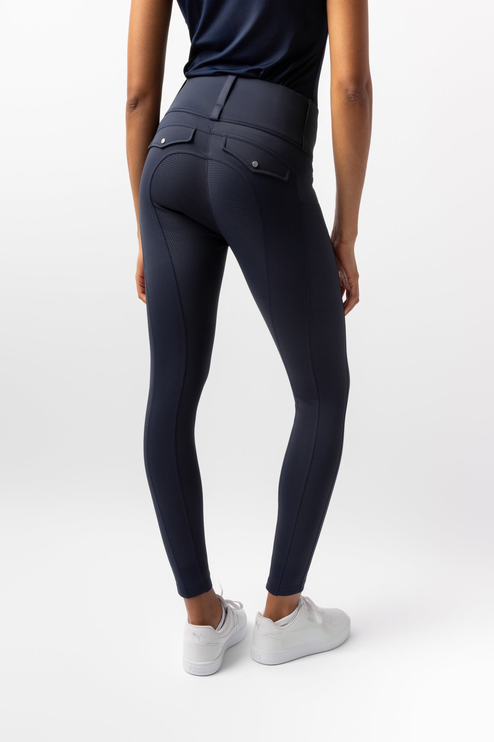 Horze Damenreitleggings Anya mit Vollbesatz aus Silikon UPF 50+ Womens Breeches