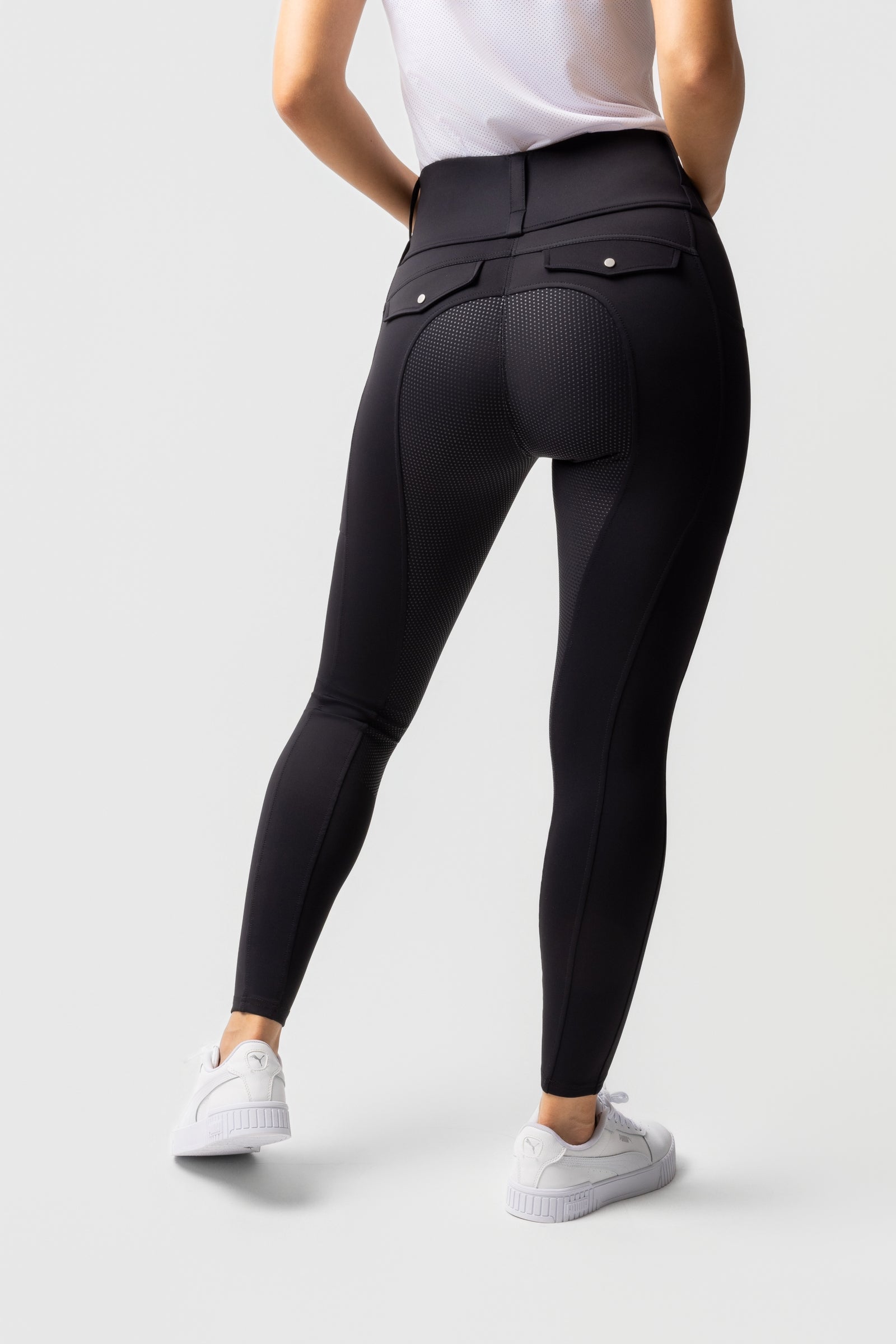 Horze Damenreitleggings Anya mit Vollbesatz aus Silikon UPF 50+ Womens Breeches