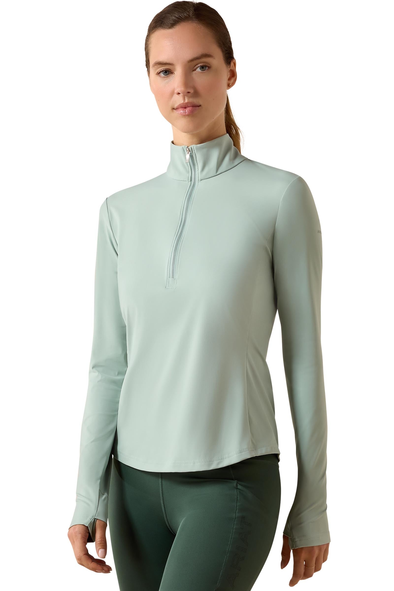 Ariat Women's SolVeil 1/2 Zip Baselayer Damen Reitbekleidung