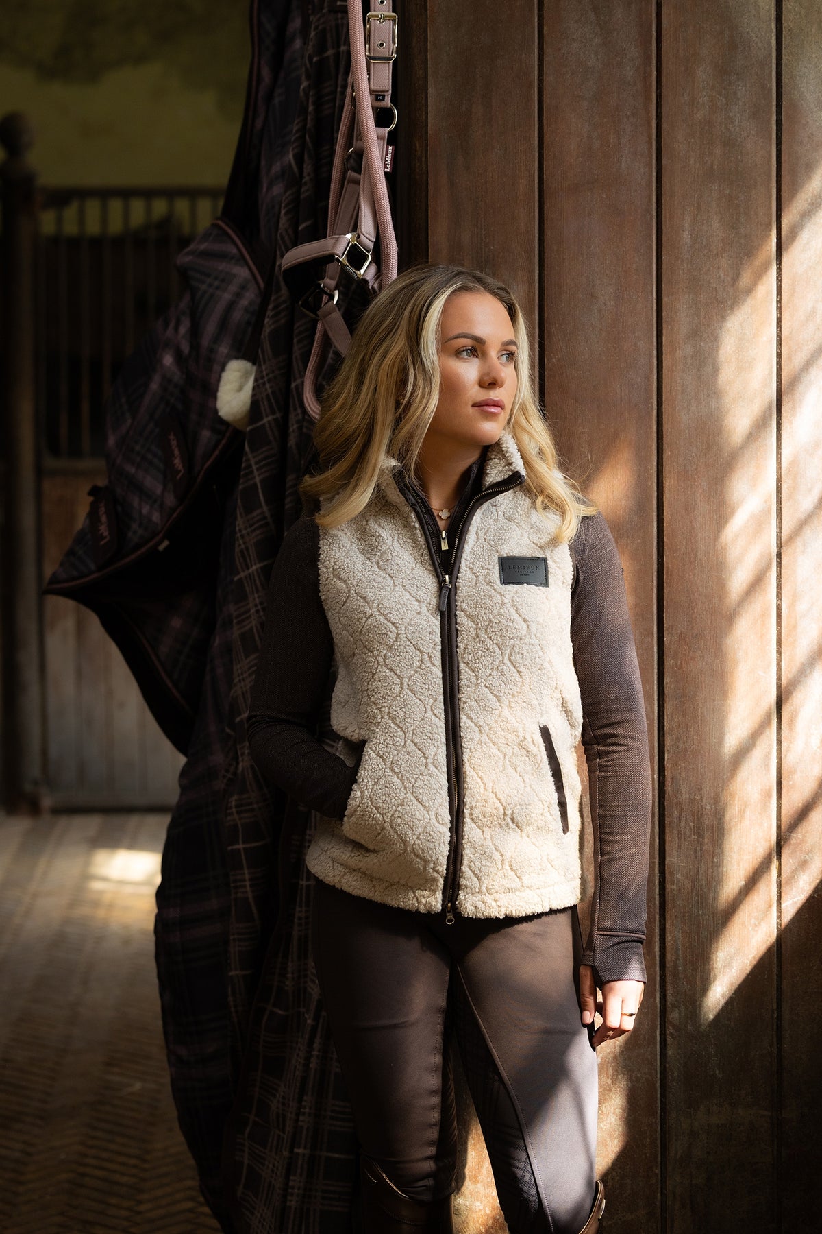 LeMieux Heritage Borg Women´s Gilet Women’s Riding Clothing