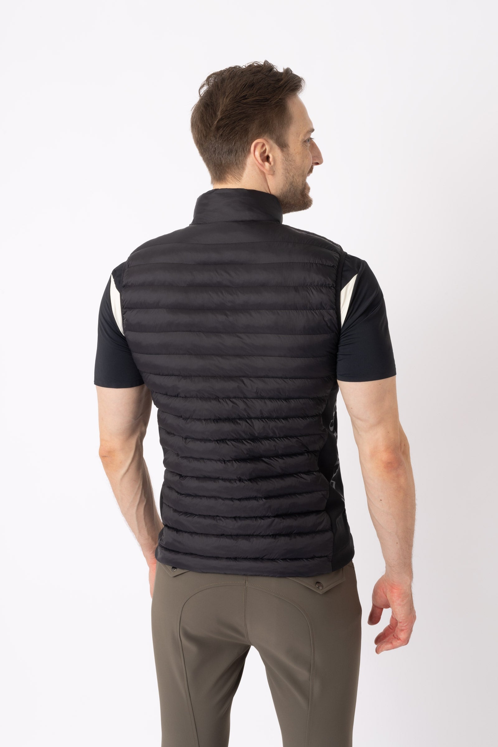 B Vertigo Simon Men's Ultralight Padded Riding Vest Mens Riding Clothing