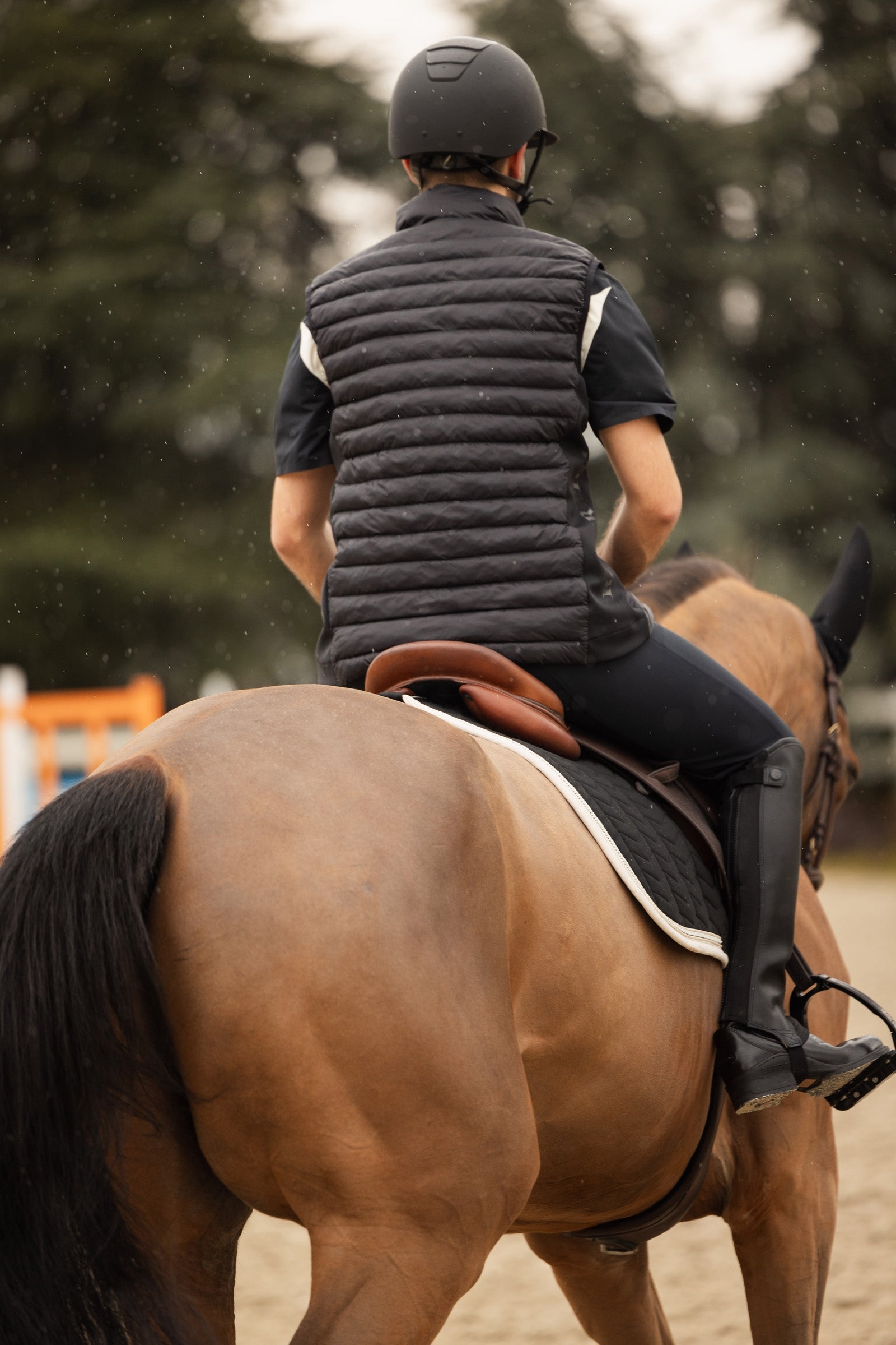 B Vertigo Simon Men's Ultralight Padded Riding Vest Mens Riding Clothing