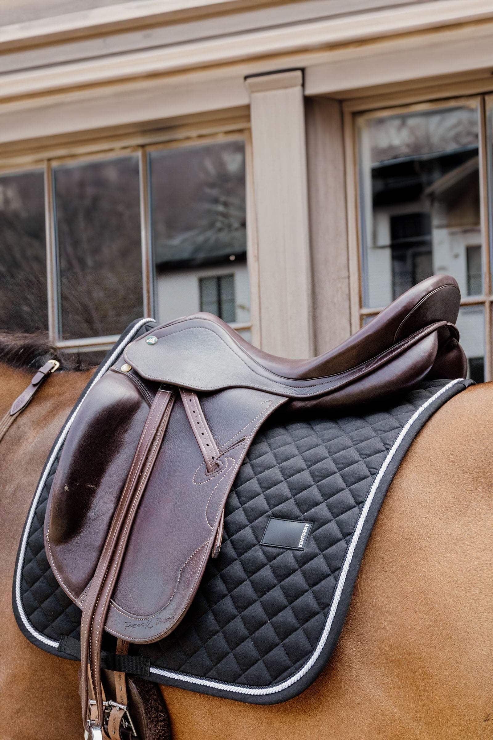 Kentucky Horsewear Dressage Saddle Pad diamond rope Saddle Pads