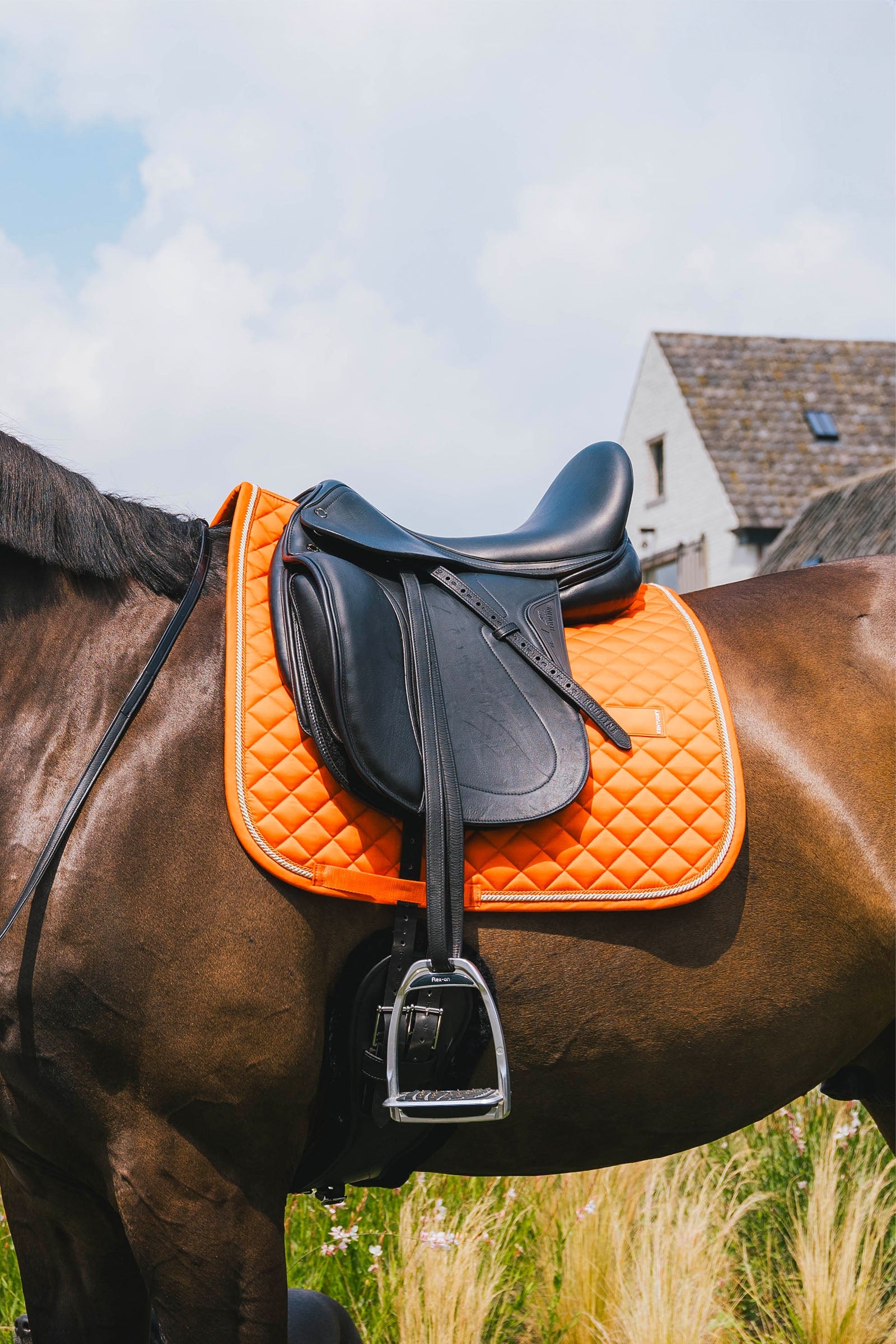 Kentucky Horsewear Dressage Saddle Pad diamond rope Saddle Pads