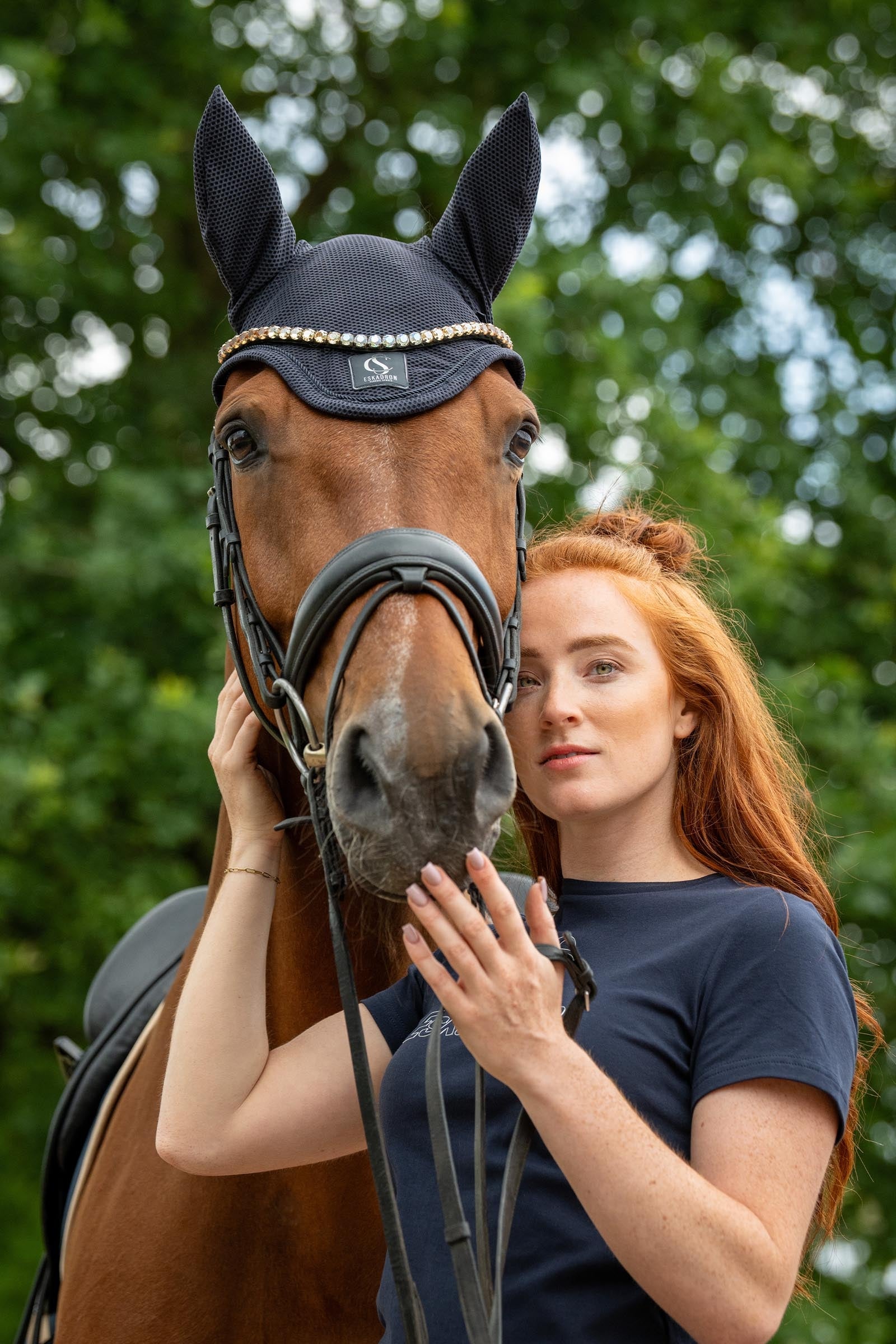 Eskadron Classic Sport SS26 Dynair Mesh Sport Fly Hood Saddle Pads