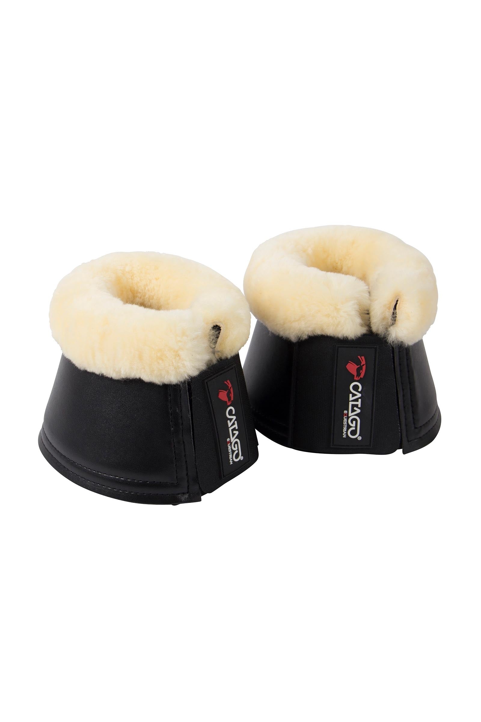 Catago Hufglocken mit Merino Leg Protection & Hoof Protection for Horses