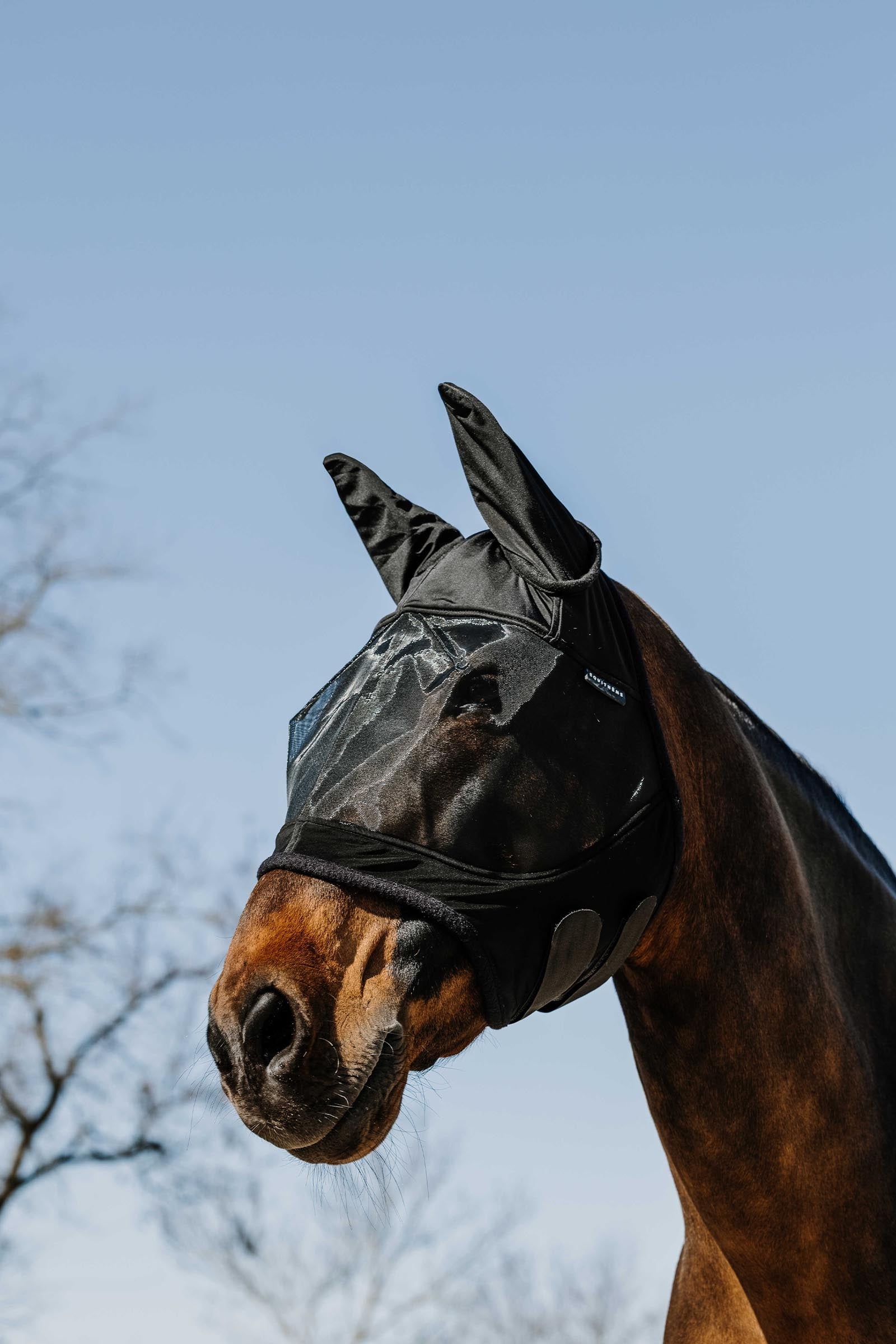 EQUITHÈME Soft Fliegenmaske / UV-Maske Fliegenschutz