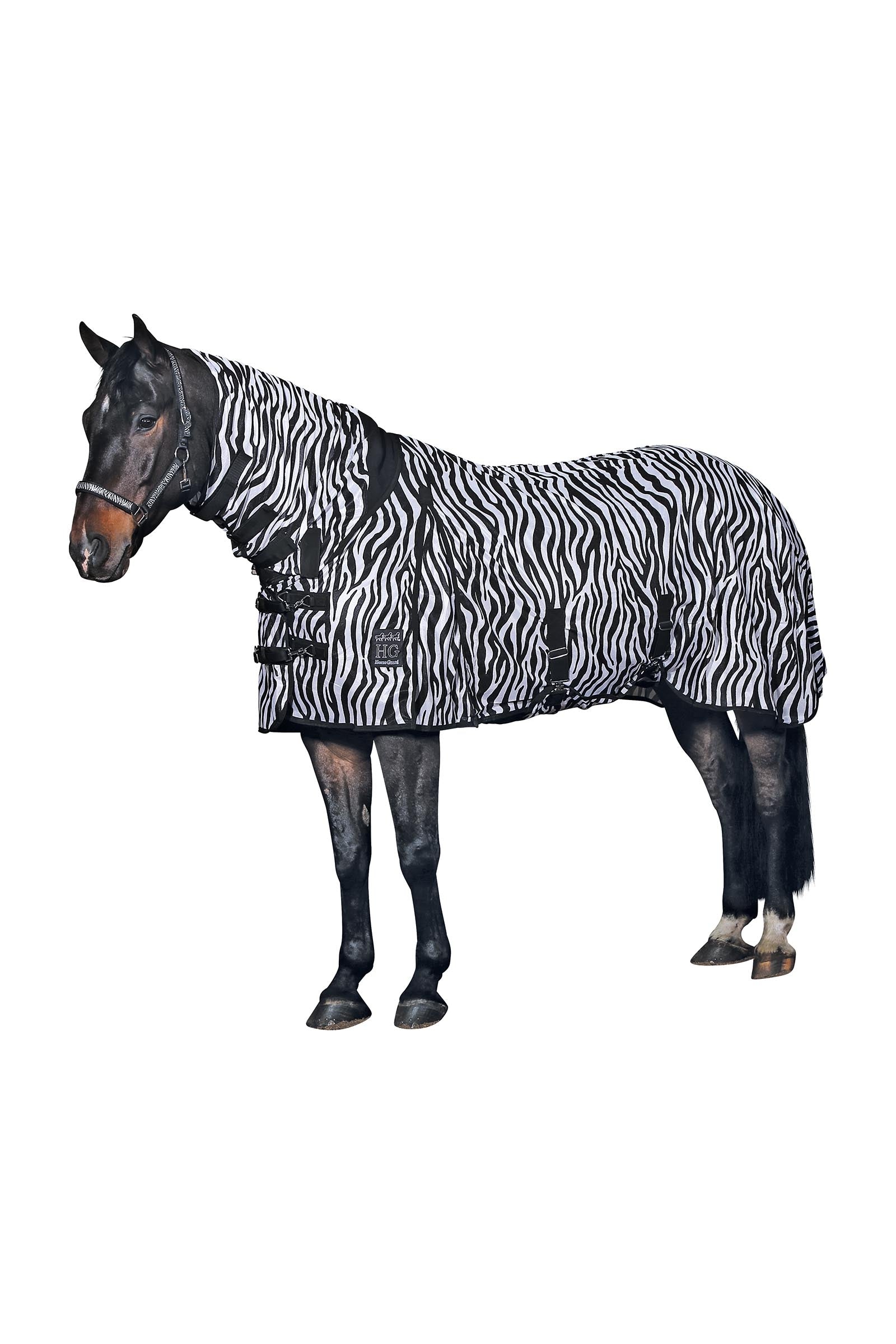 Horse Guard HorseGuard Zebra Fliegendecke mit UV-Schutz Pferdedecken