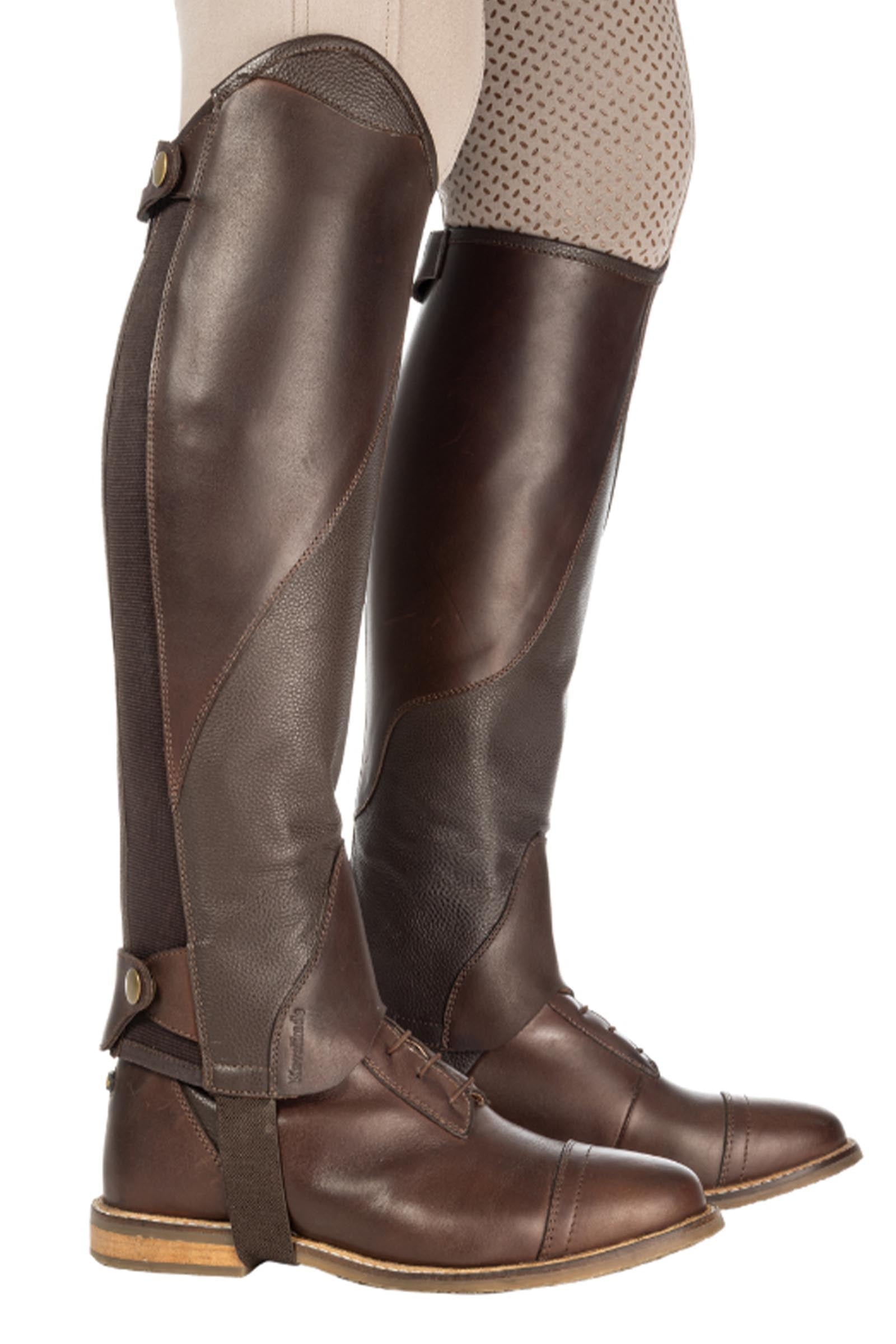Kavalkade Tiberius Leder Mix Chaps Reitstiefel & Reitschuhe