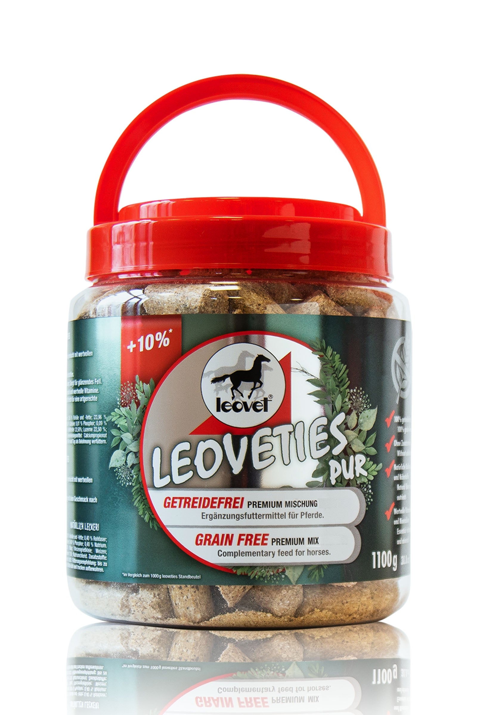 Leovet Leoveties Getreidefreier Premium Mix, 1100g Horse Feed & Nutrition