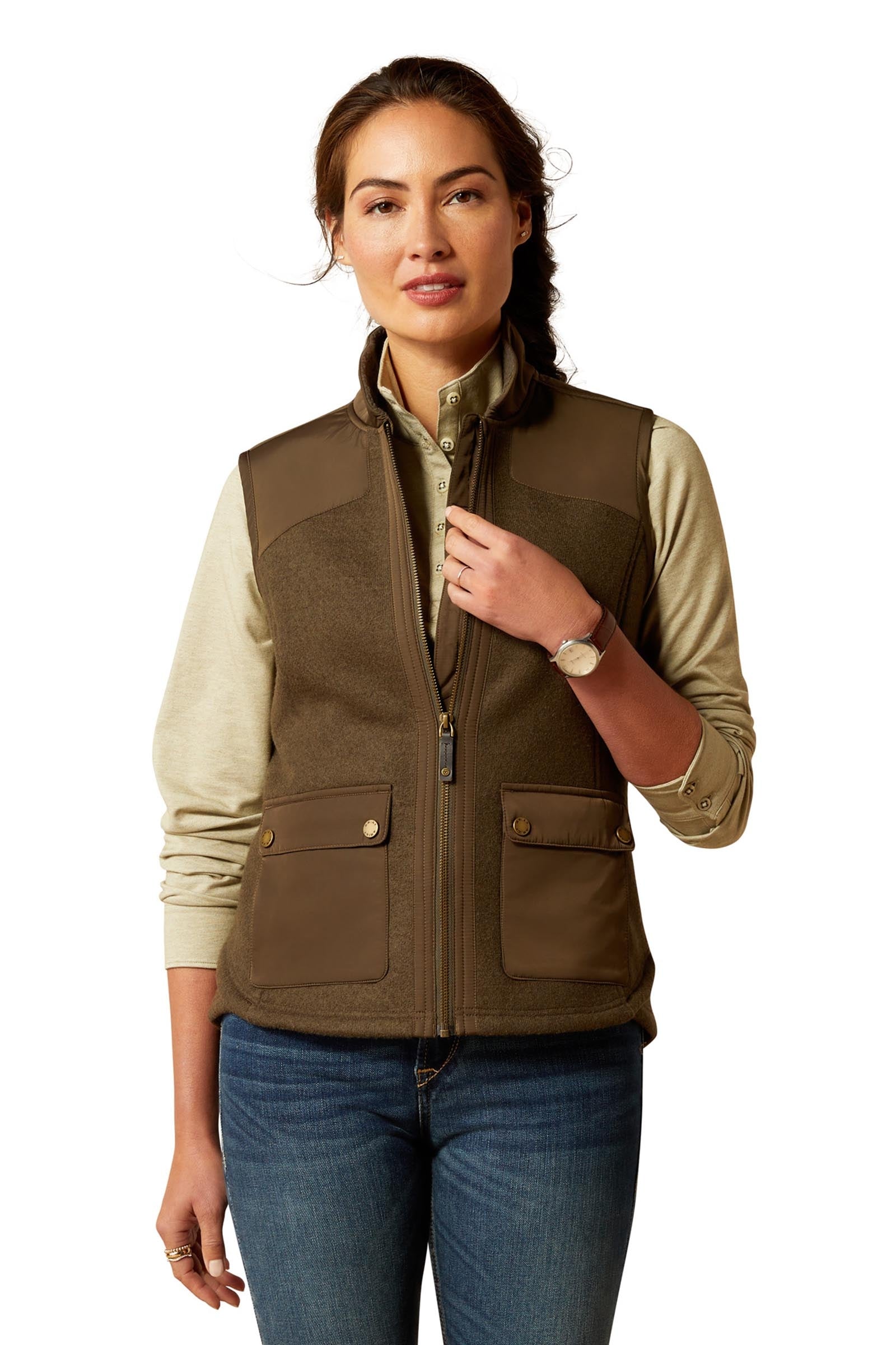 Ariat Millbrae Damen Gilet Damen Reitbekleidung