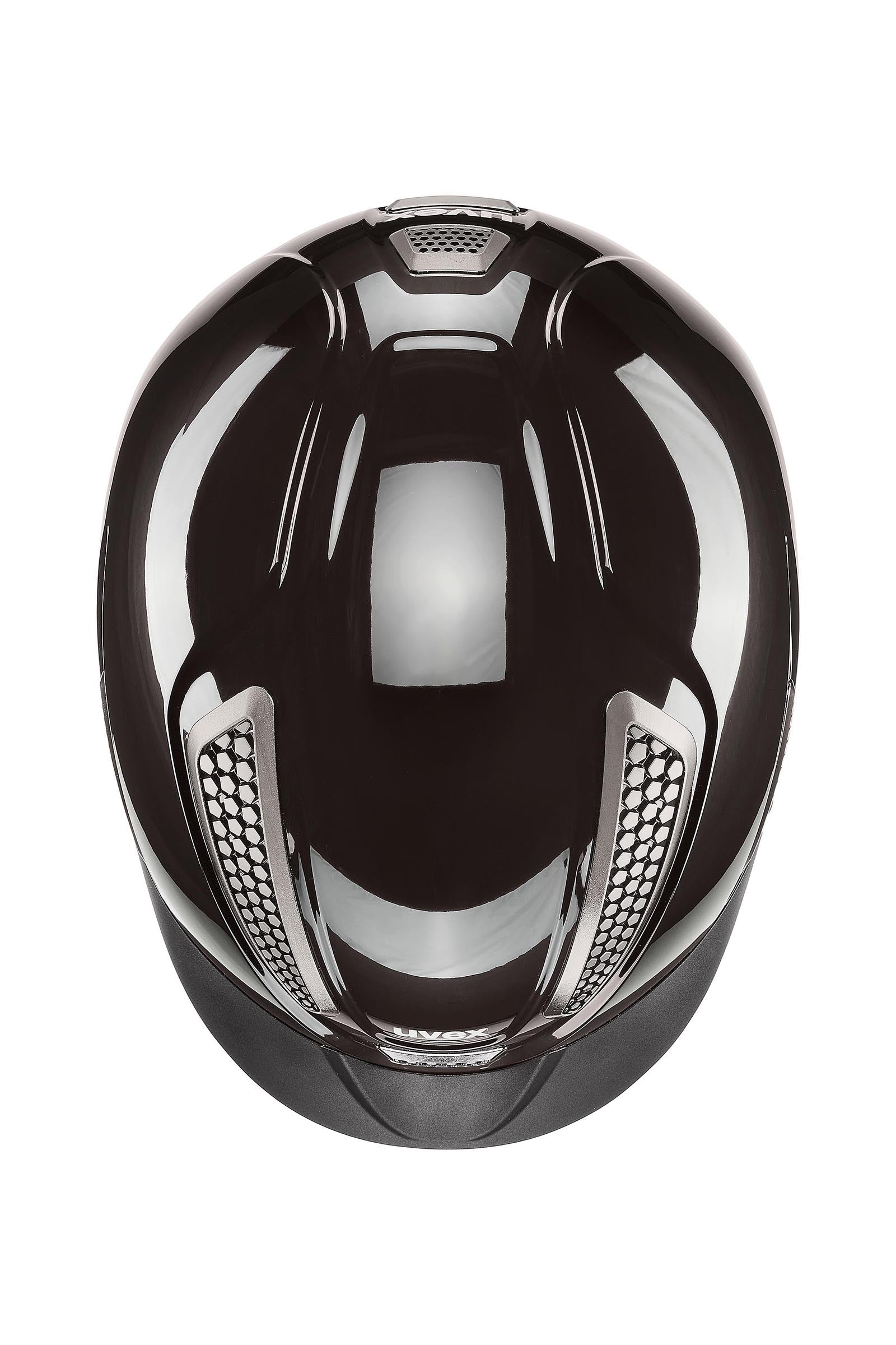 Uvex Perfexxion III Shiny Riding Helmet Safety Equipment
