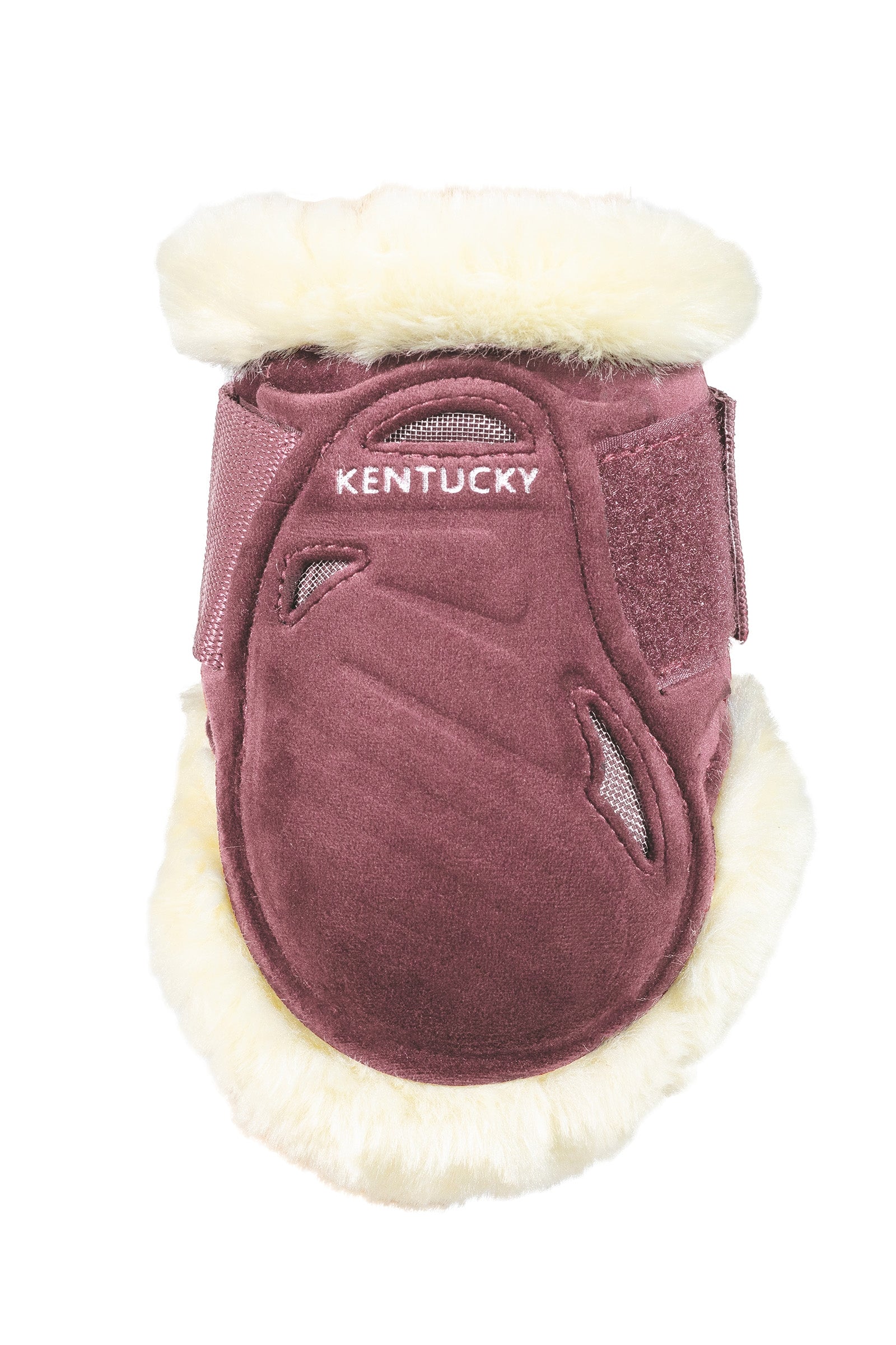 Kentucky Horsewear Velvet vegane Lammfell Streichkappen für Jungpferde Leg Protection & Hoof Protection for Horses