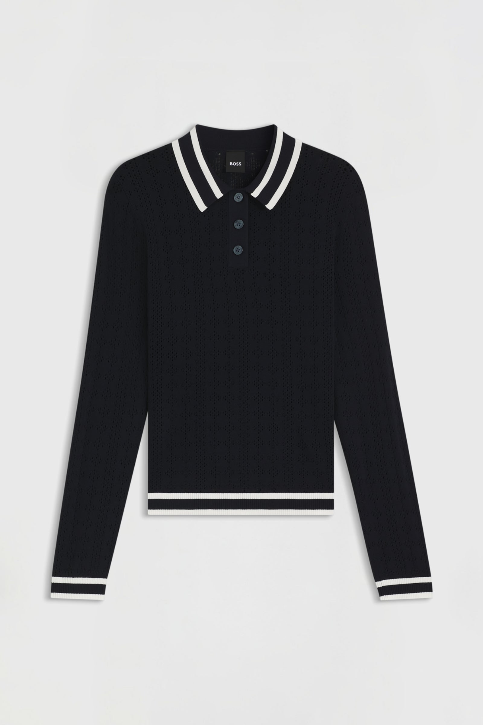 BOSS Equestrian Boss Pam Damen Strickpolo Ajor Damen Reitbekleidung