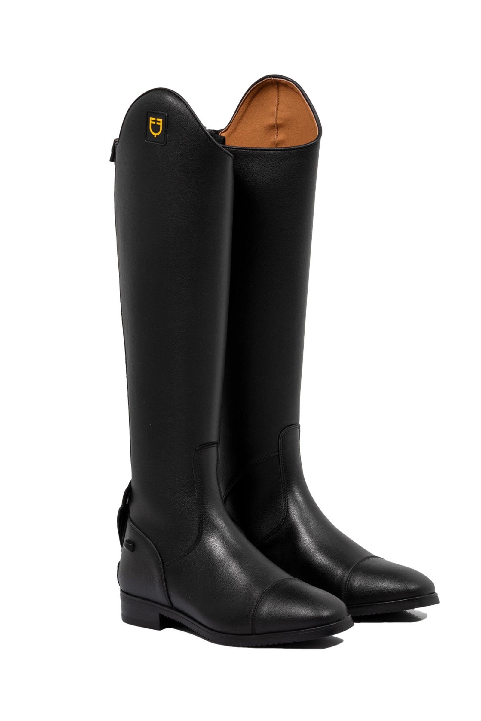 Equestro Kids' Boots in Coated Microfibre Riding Boots & Riding Shoes