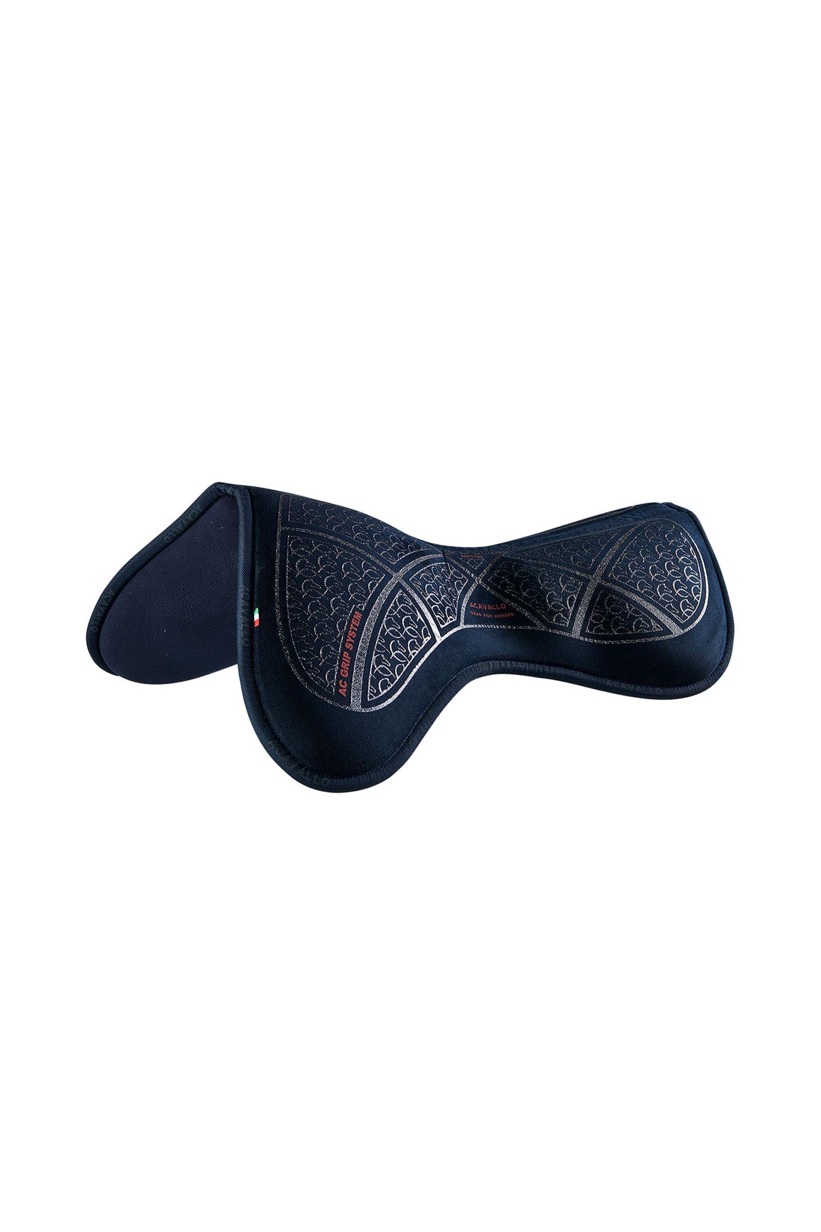 Acavallo Memory Foam Classic Jumping Pad Close Contact Suede Silicone Grip Flat Saddle Pads