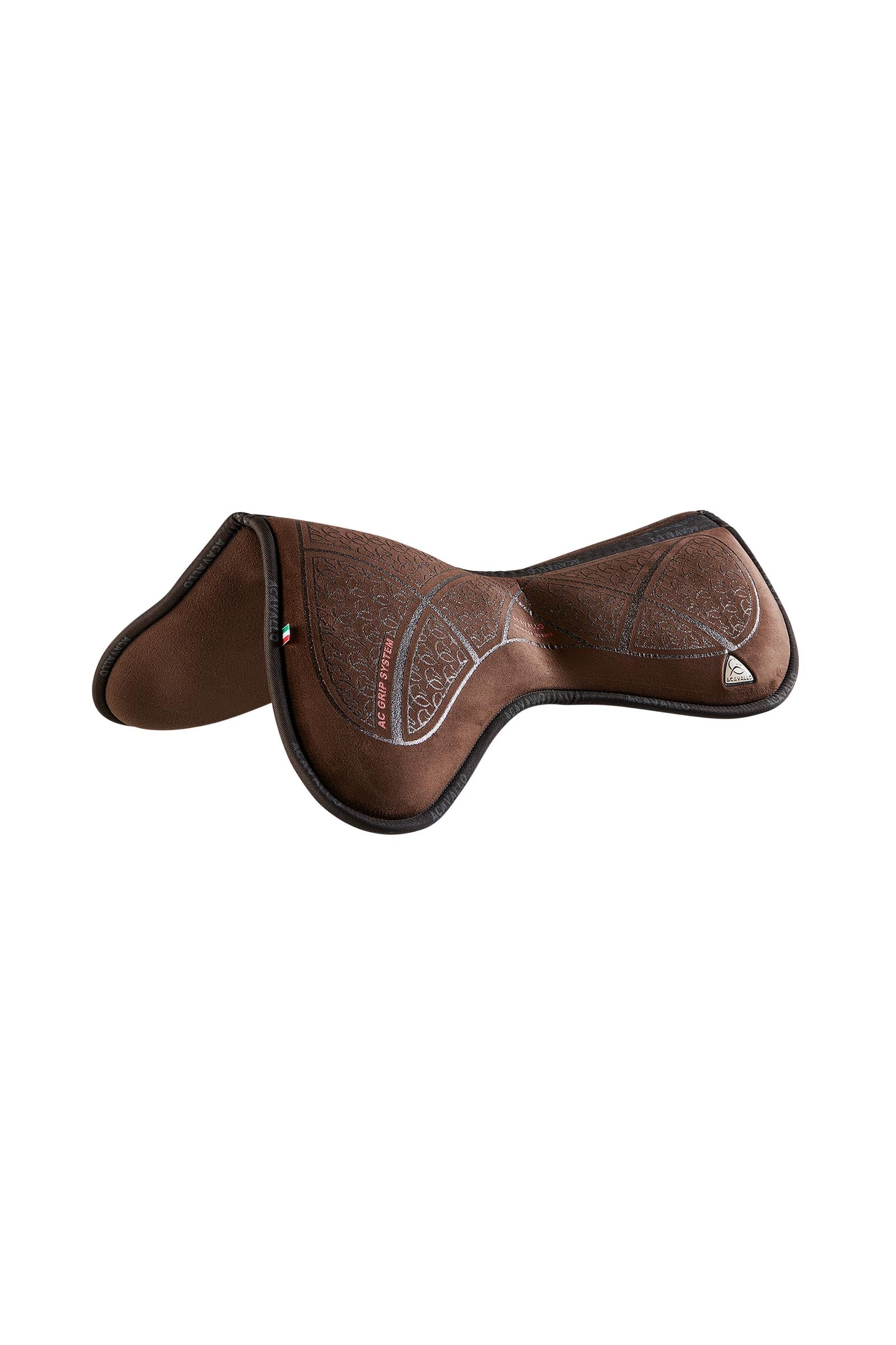 Acavallo Memory Foam Classic Jumping Pad Close Contact Suede Silicone Grip Flat Saddle Pads
