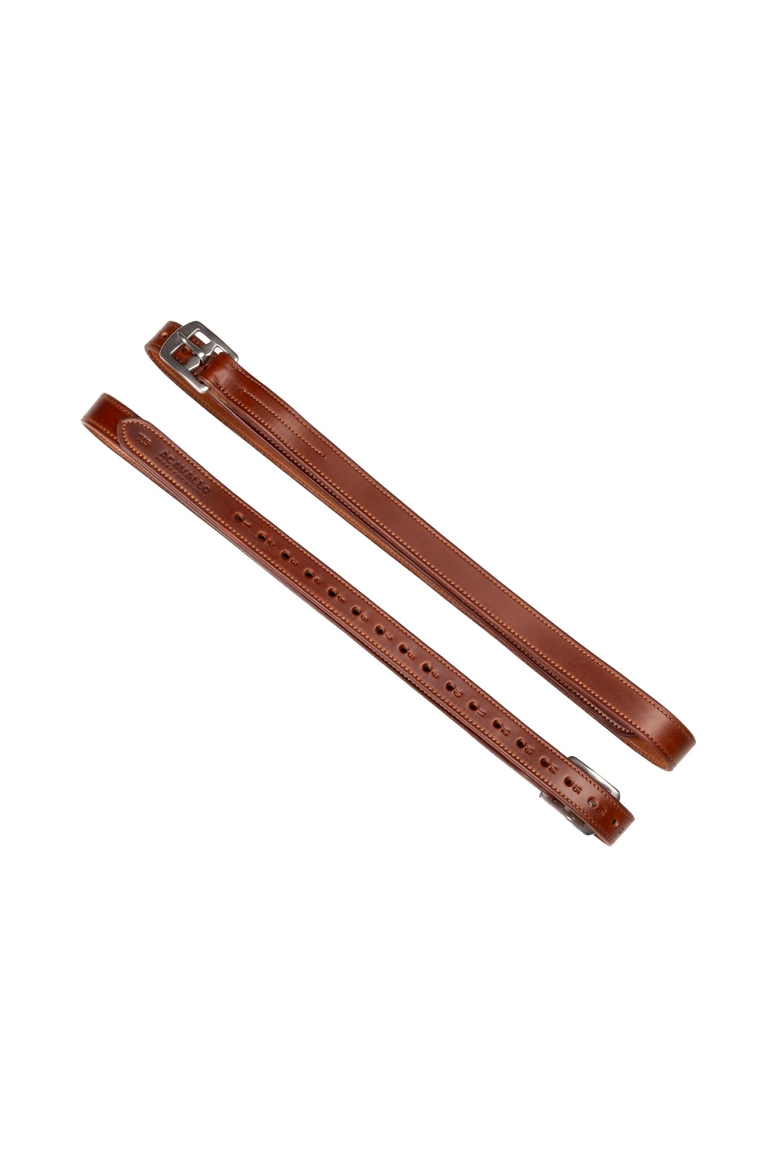 Acavallo Calfskin Stirrup Leathers, Reinforced Sättel & Sattelgurte