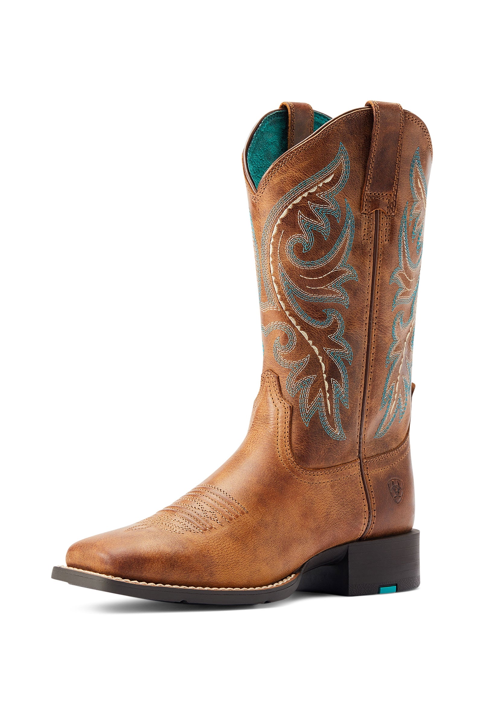 Ariat Round Up Damen-Westernstiefel mit Reißverschluss hinten Reitstiefel & Reitschuhe